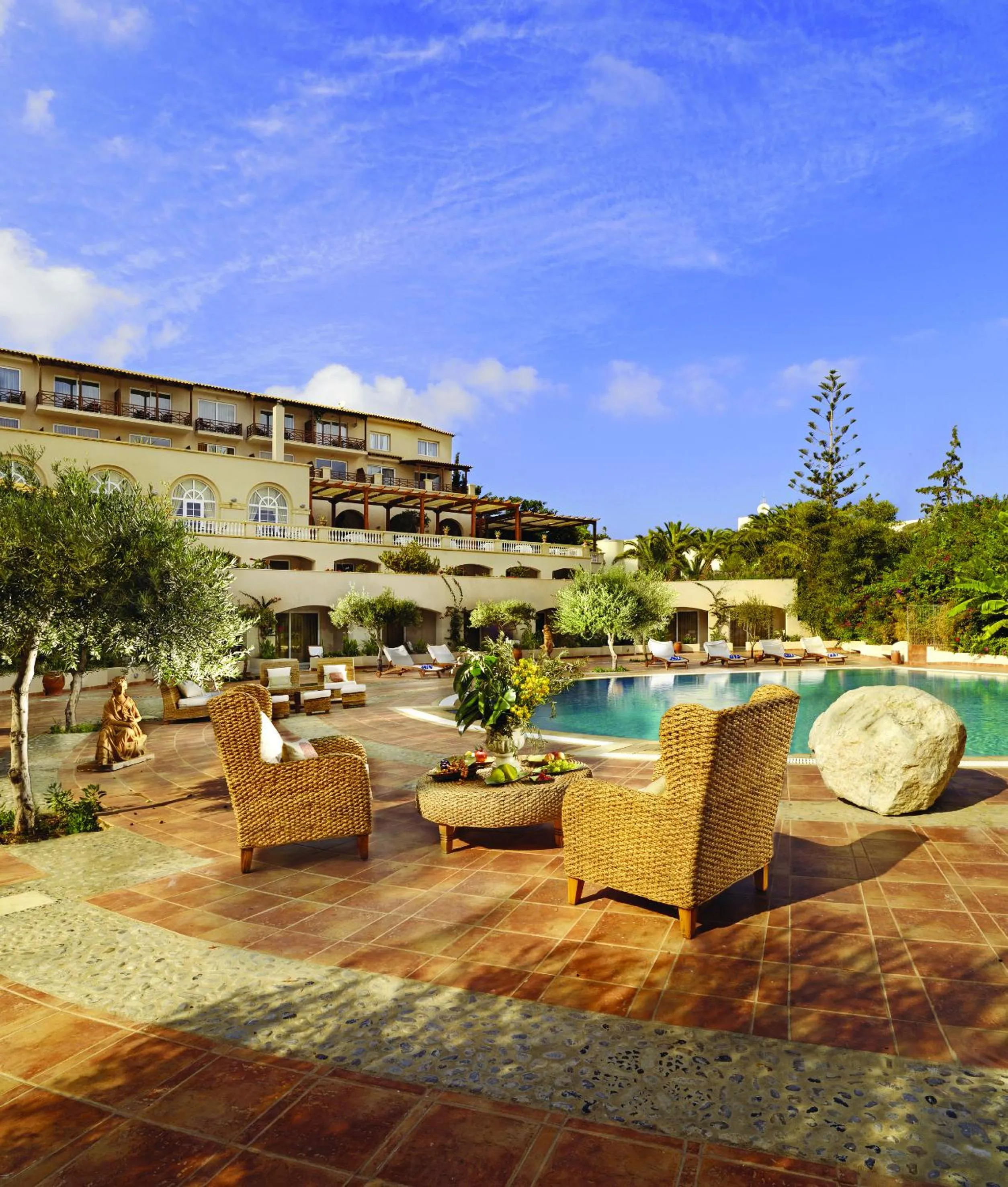 Area and facilities in Out Of The Blue Resort & Spa