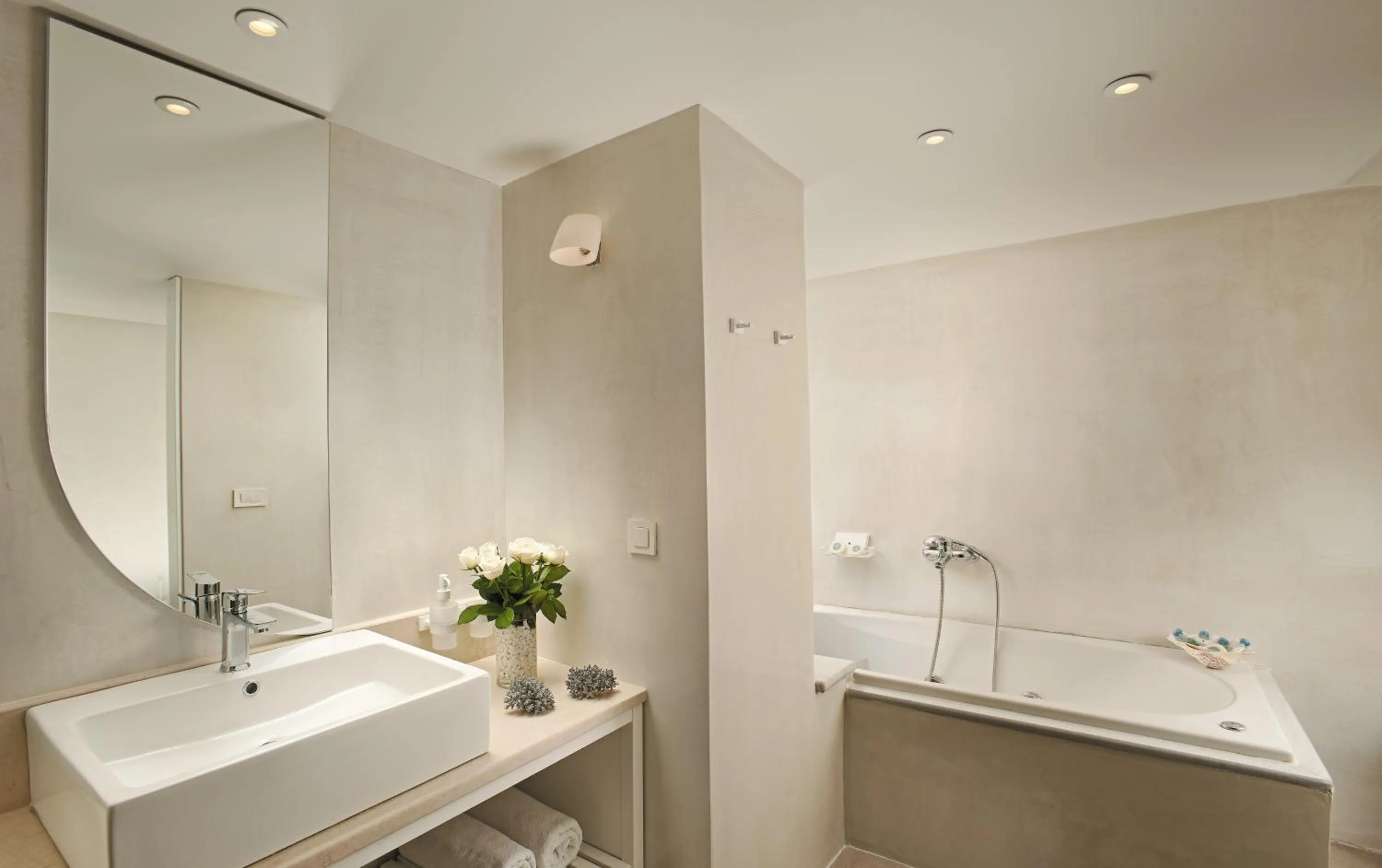 Bathroom in Out Of The Blue Resort & Spa