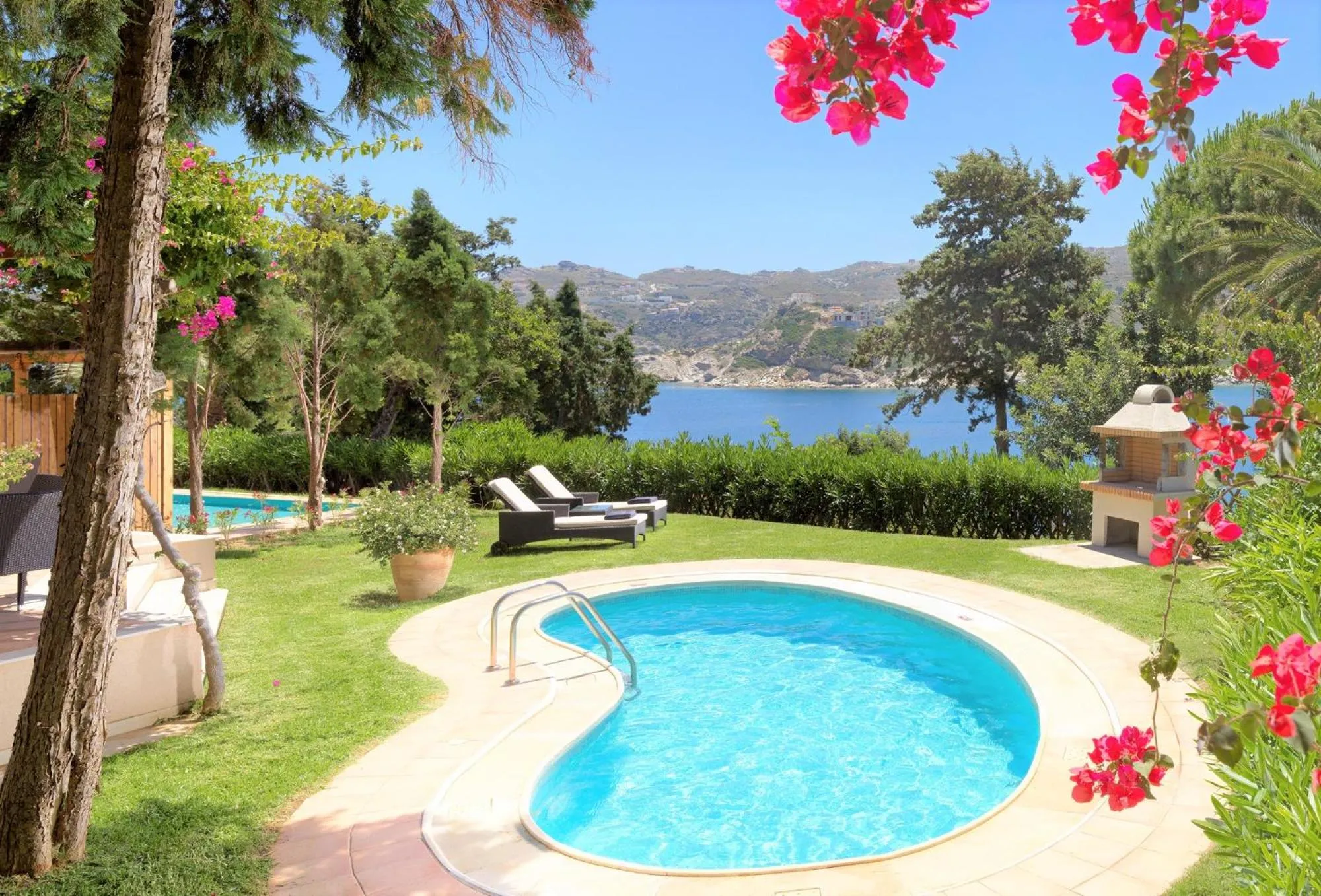 Swimming pool in Out Of The Blue Resort & Spa