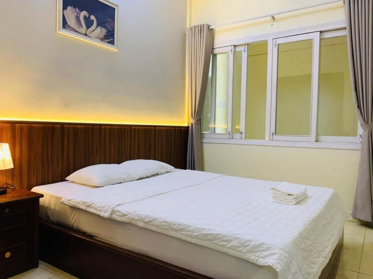 Bed in Lam Son Hotel