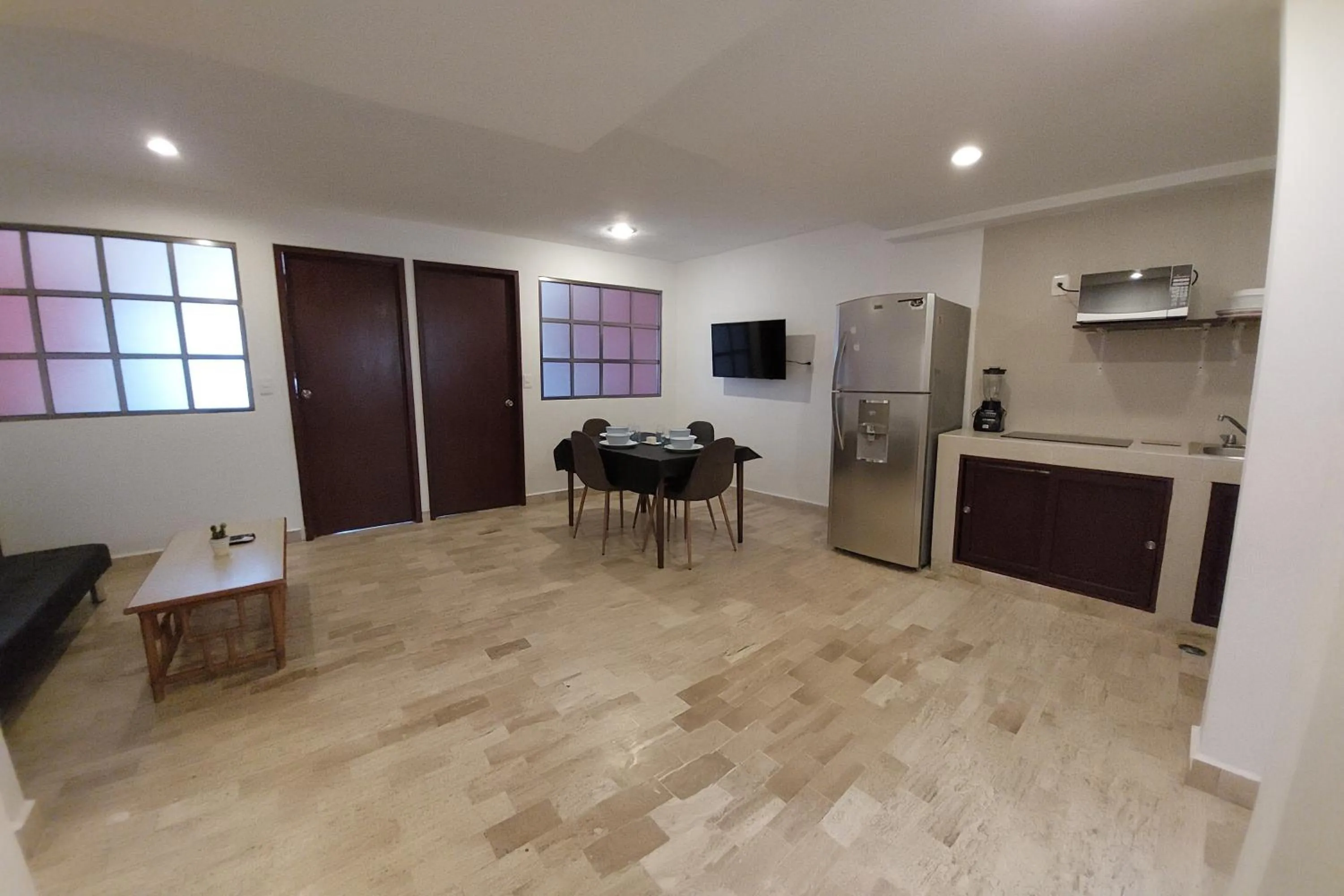 Kitchen or kitchenette in Cancún Suites Apartments - Hotel Zone
