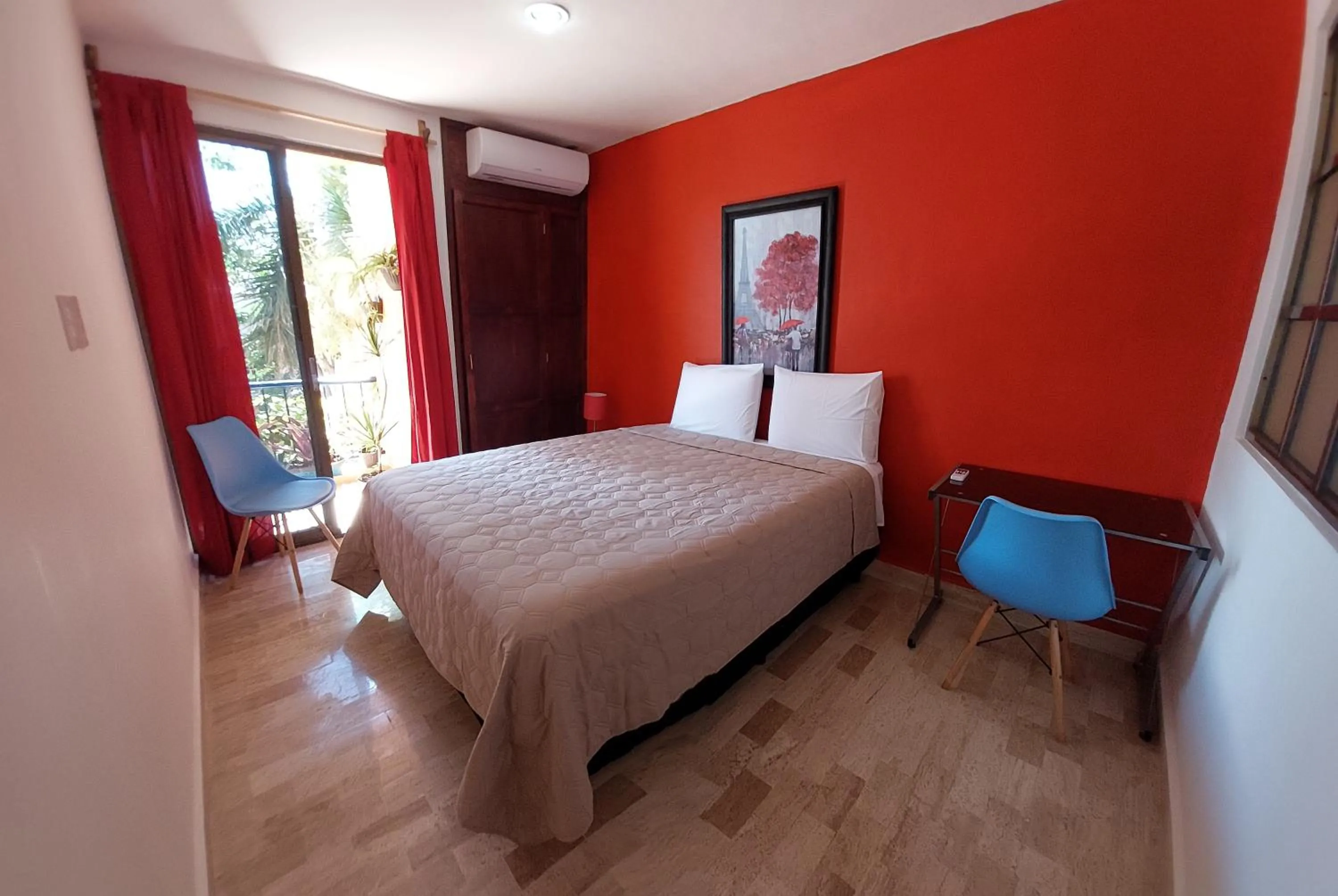 Photo of the whole room, Bed in Cancún Suites Apartments - Hotel Zone