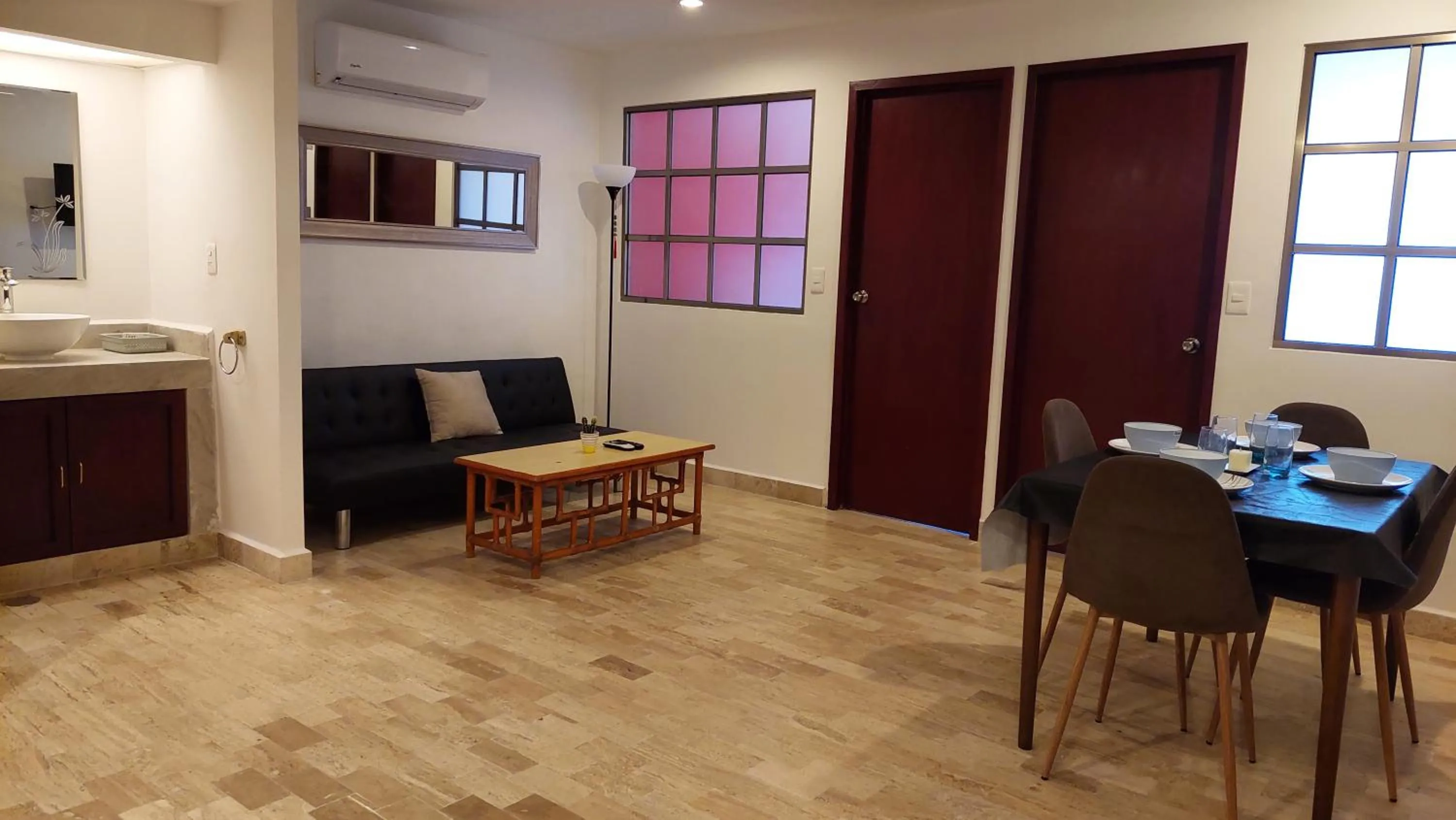 Living room in Cancún Suites Apartments - Hotel Zone