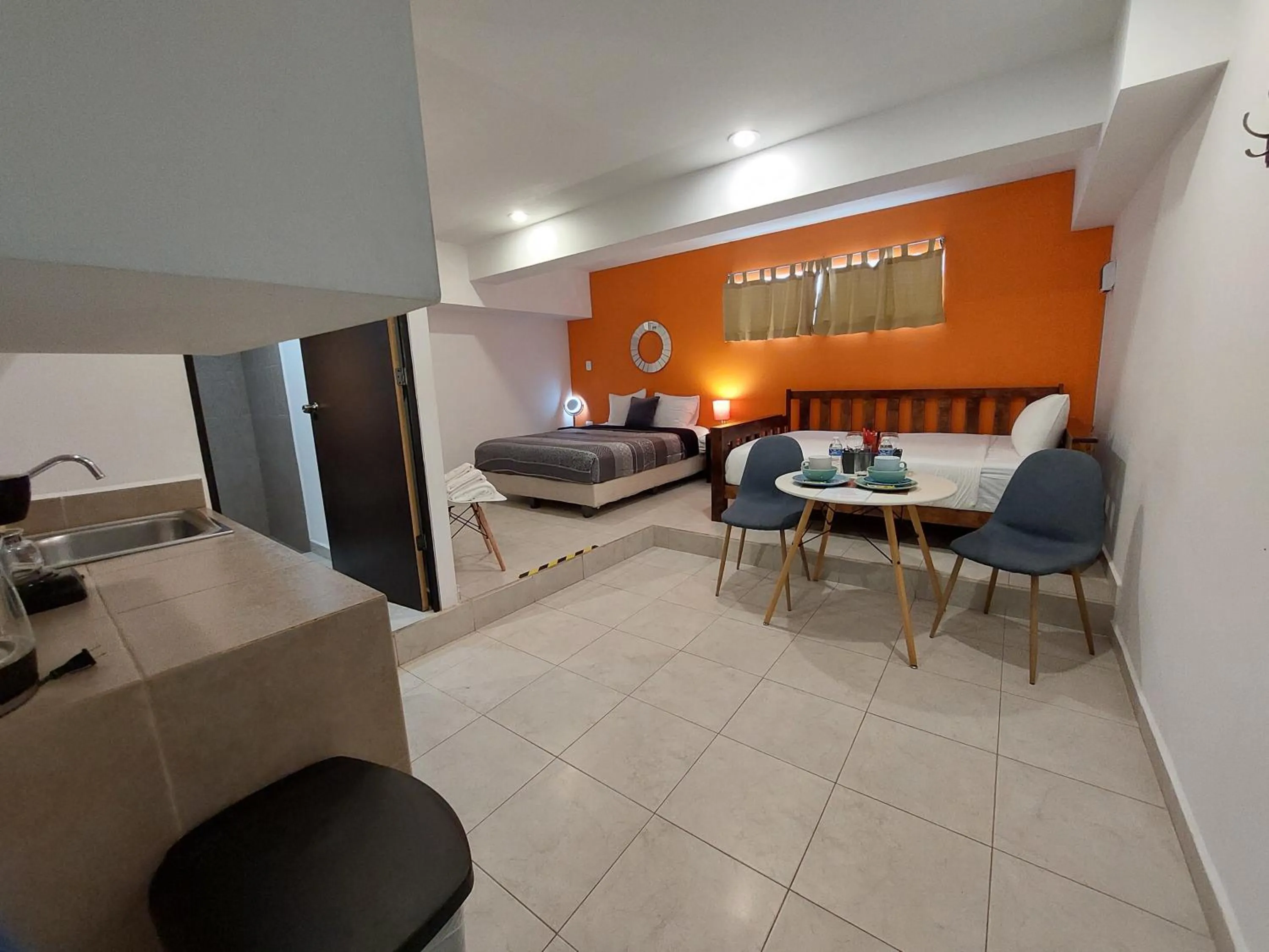 Seating area in Cancún Suites Apartments - Hotel Zone