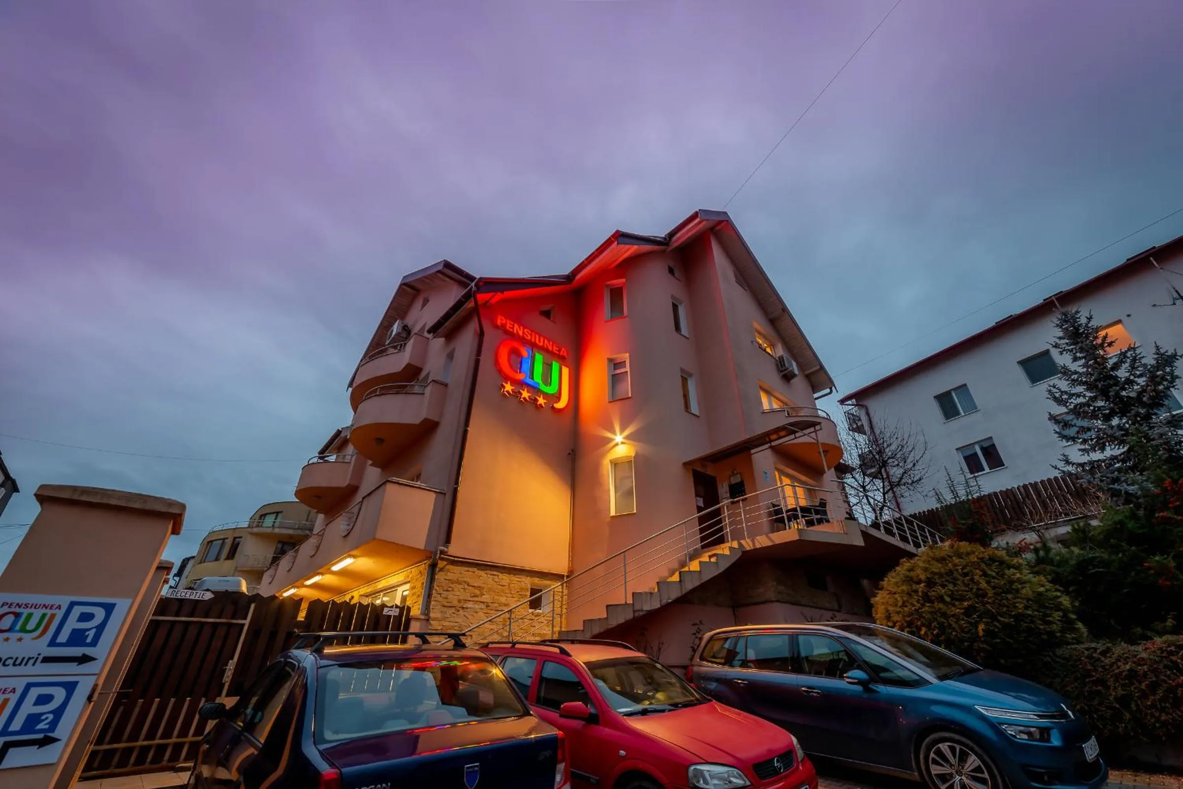 View (from property/room) in Pension Cluj