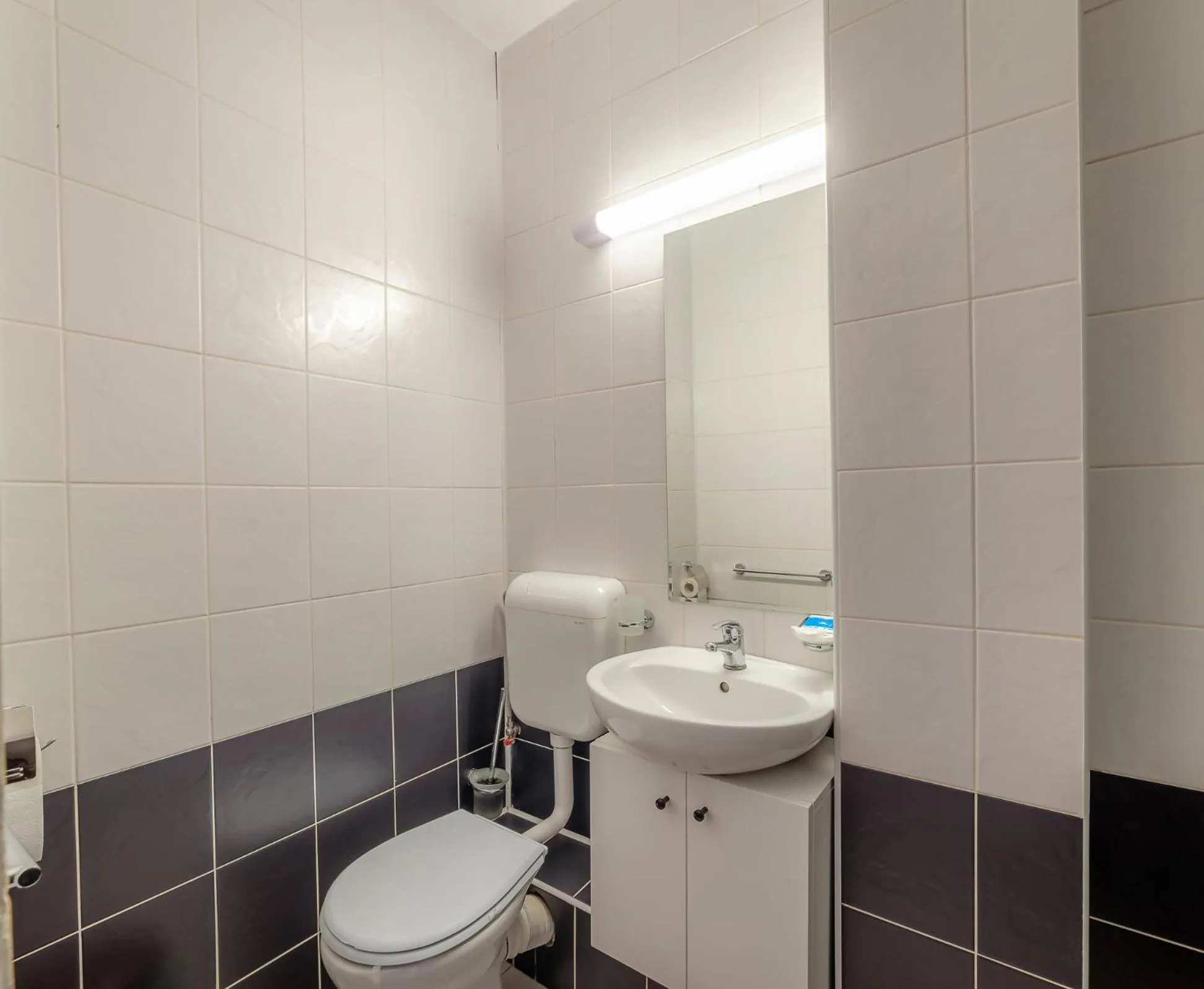 Bathroom in Pension Cluj