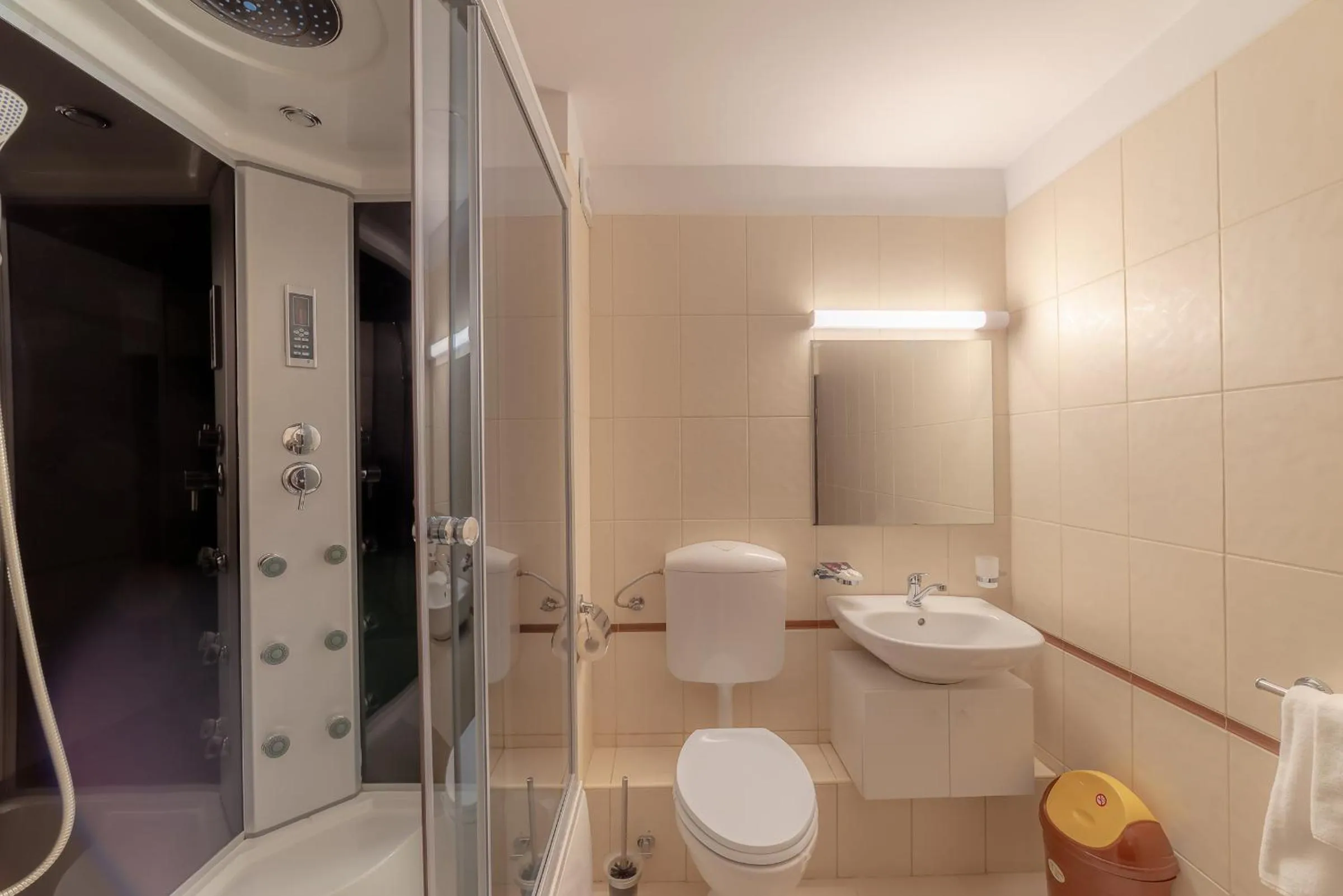 Bathroom in Pension Cluj