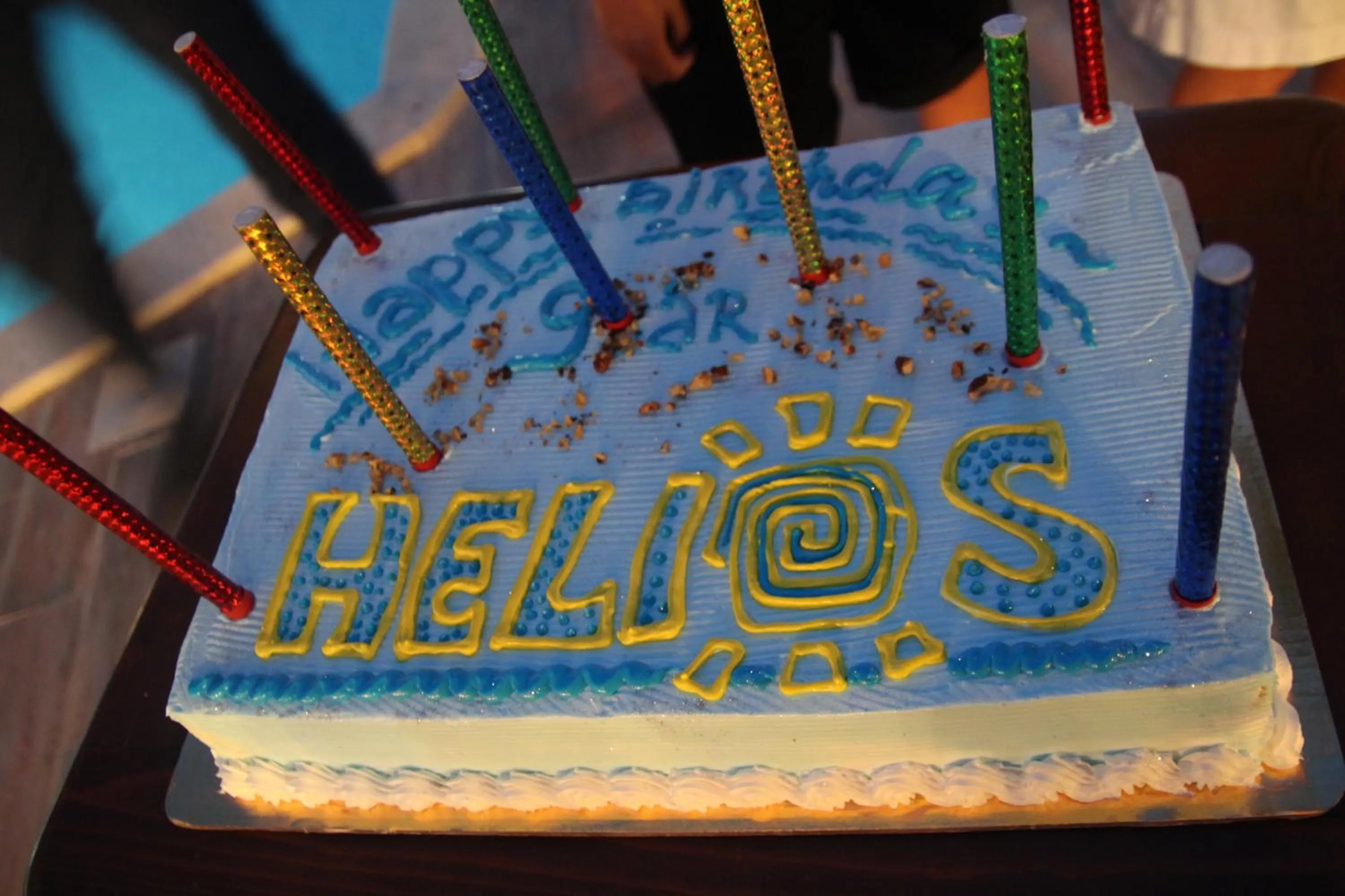 Food close-up in Helios Hotel