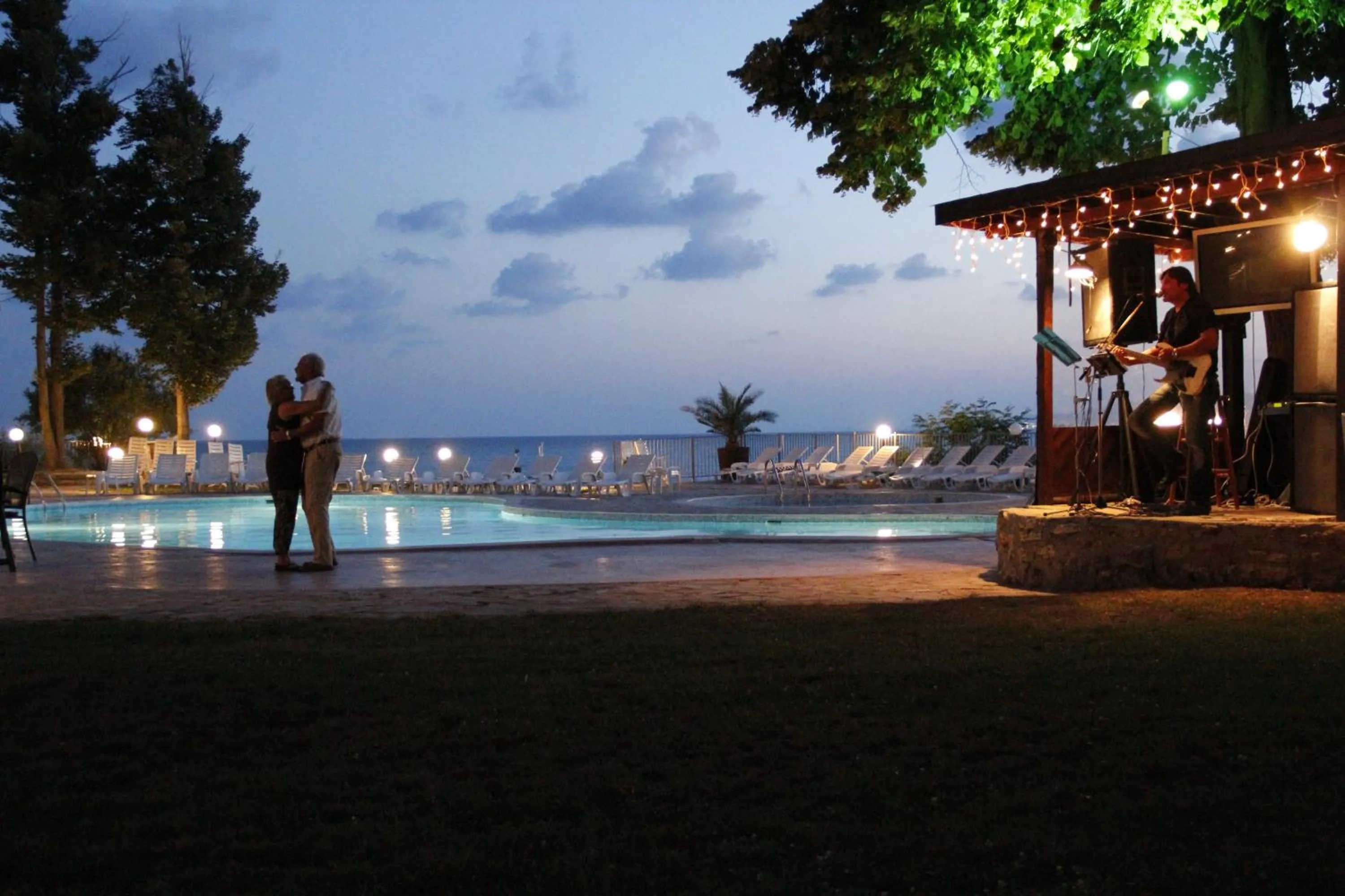 Evening entertainment in Helios Hotel