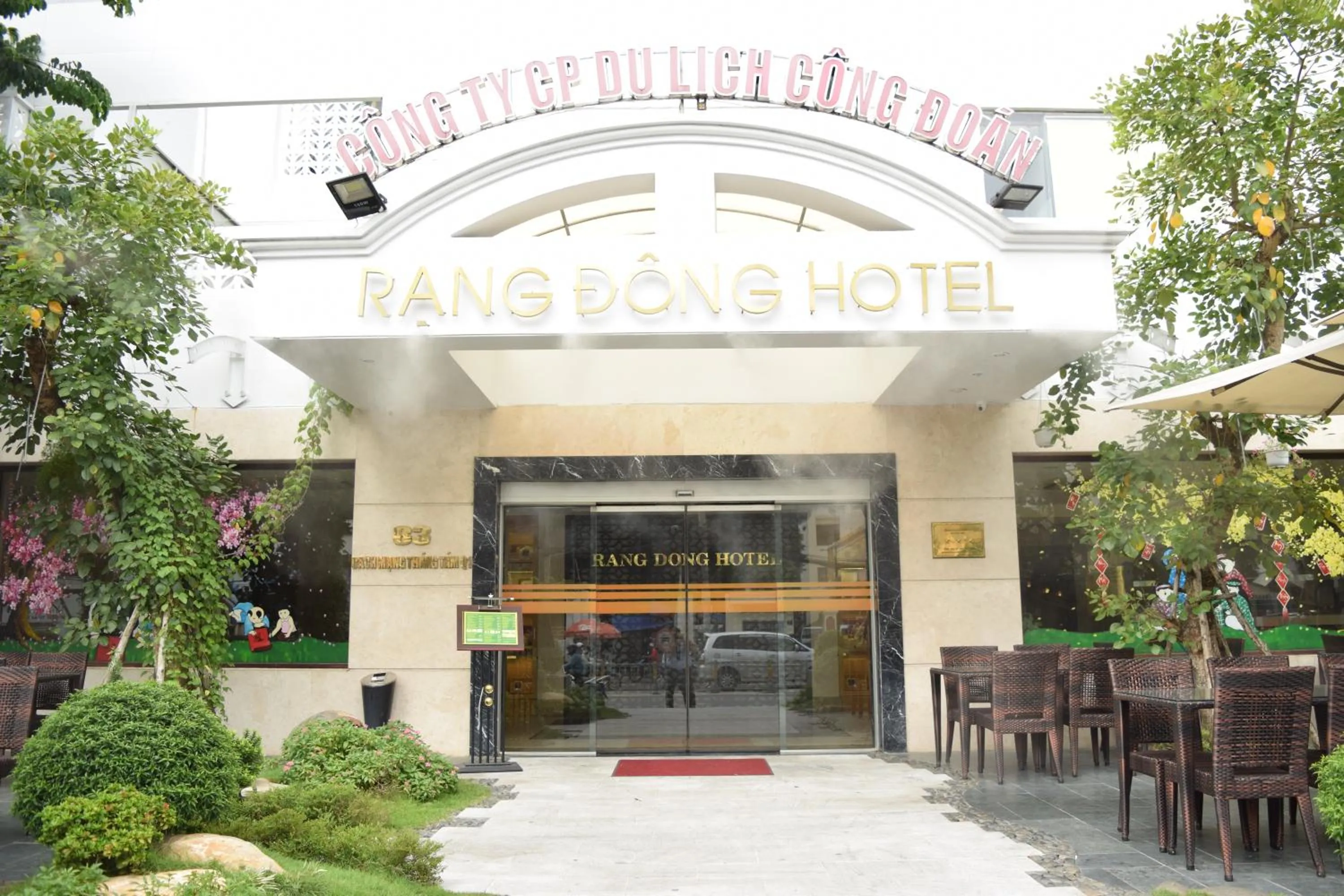 Facade/entrance in Rang Dong Hotel