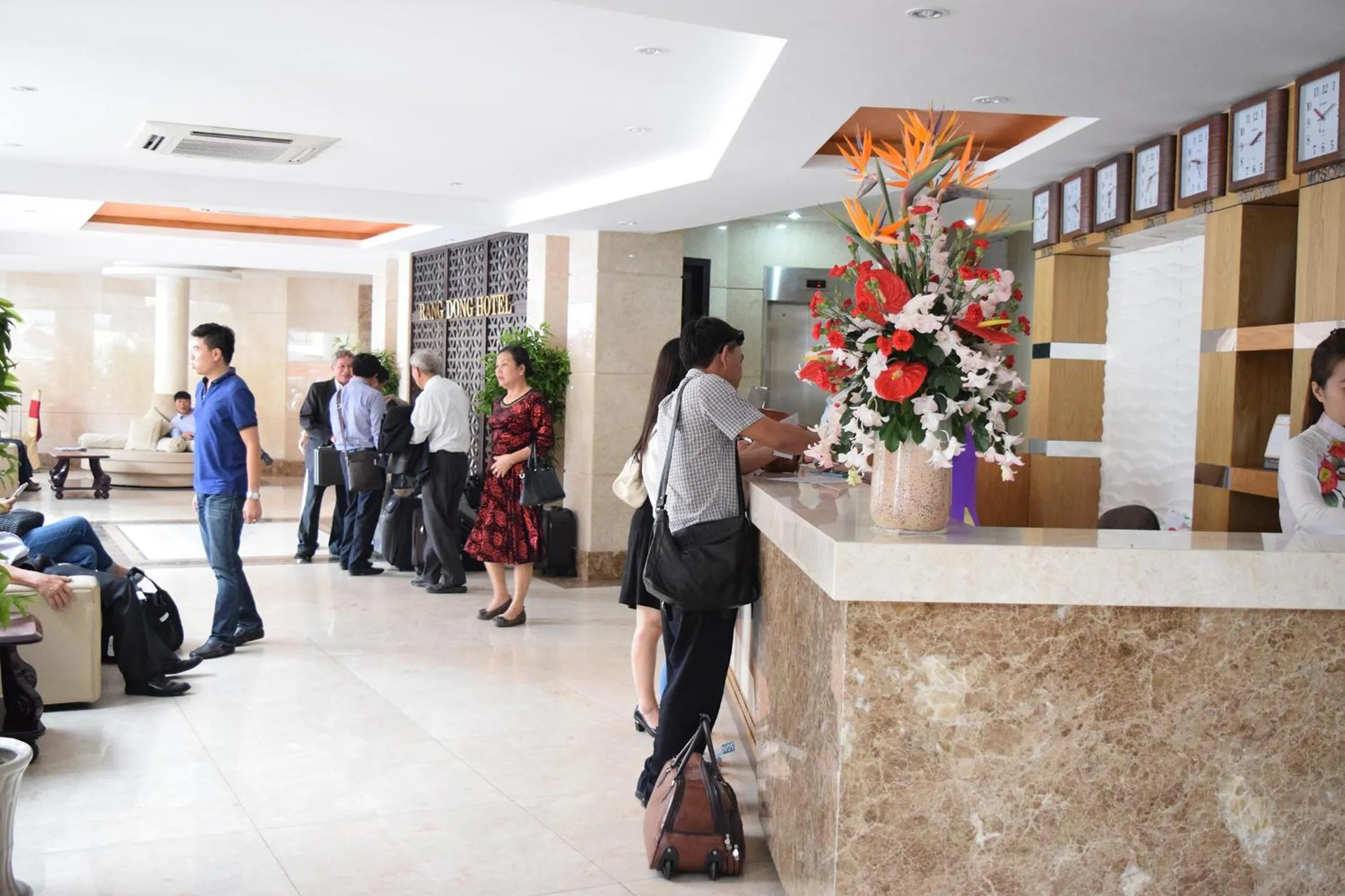 Lobby or reception in Rang Dong Hotel