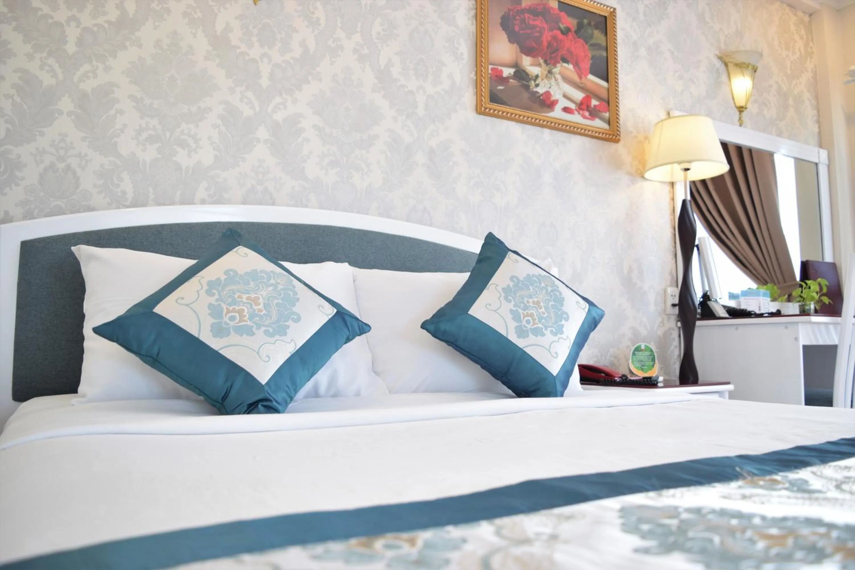 Bed in Rang Dong Hotel