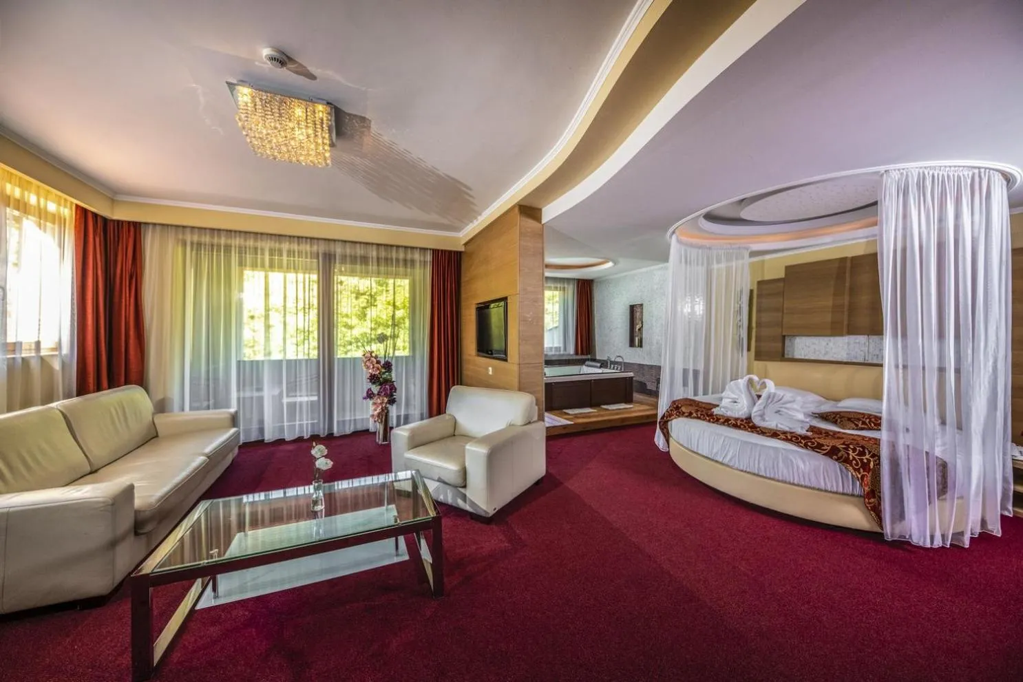 Bed in Erdőspuszta Club Hotel