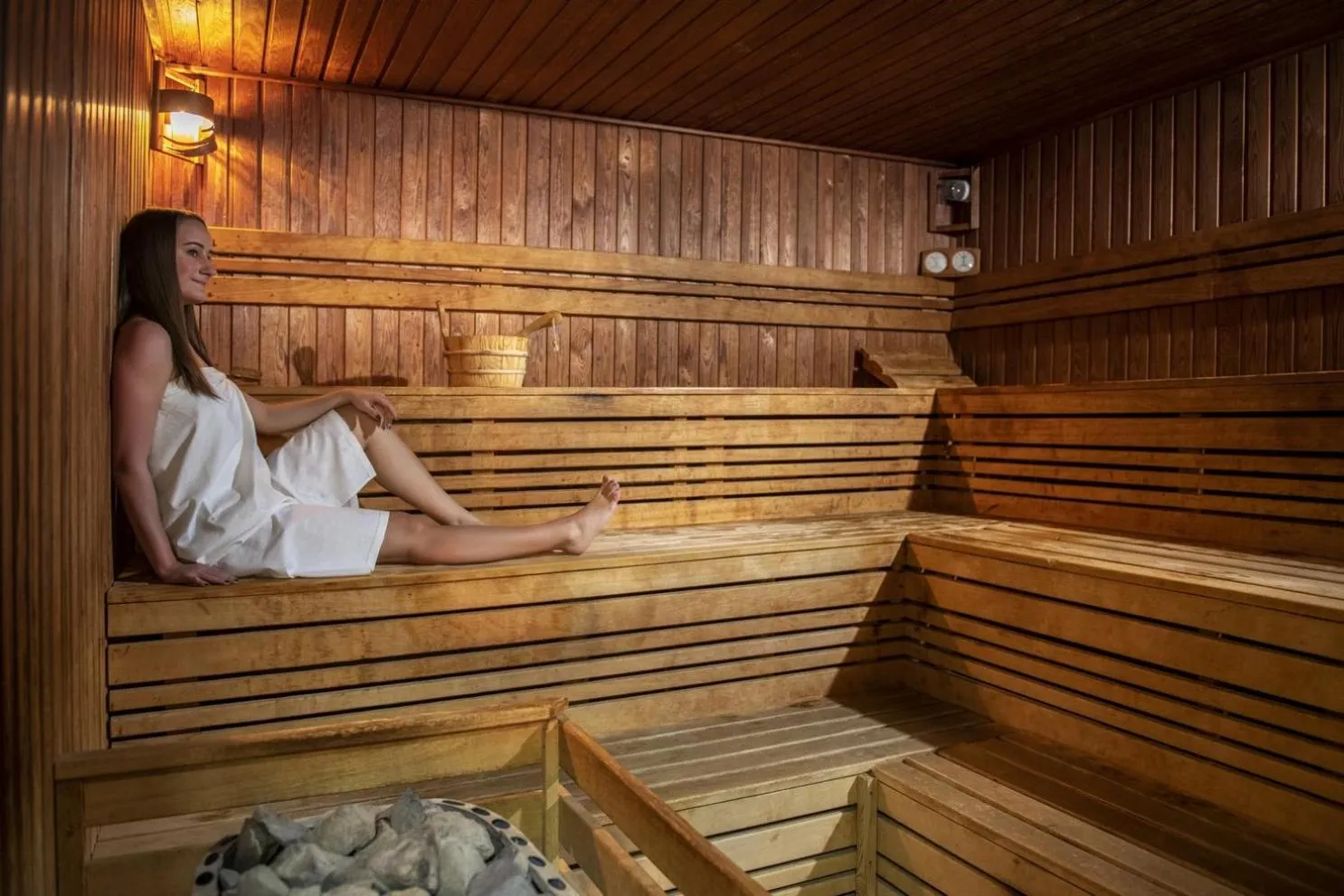 Property building in Erdőspuszta Club Hotel Fenyves