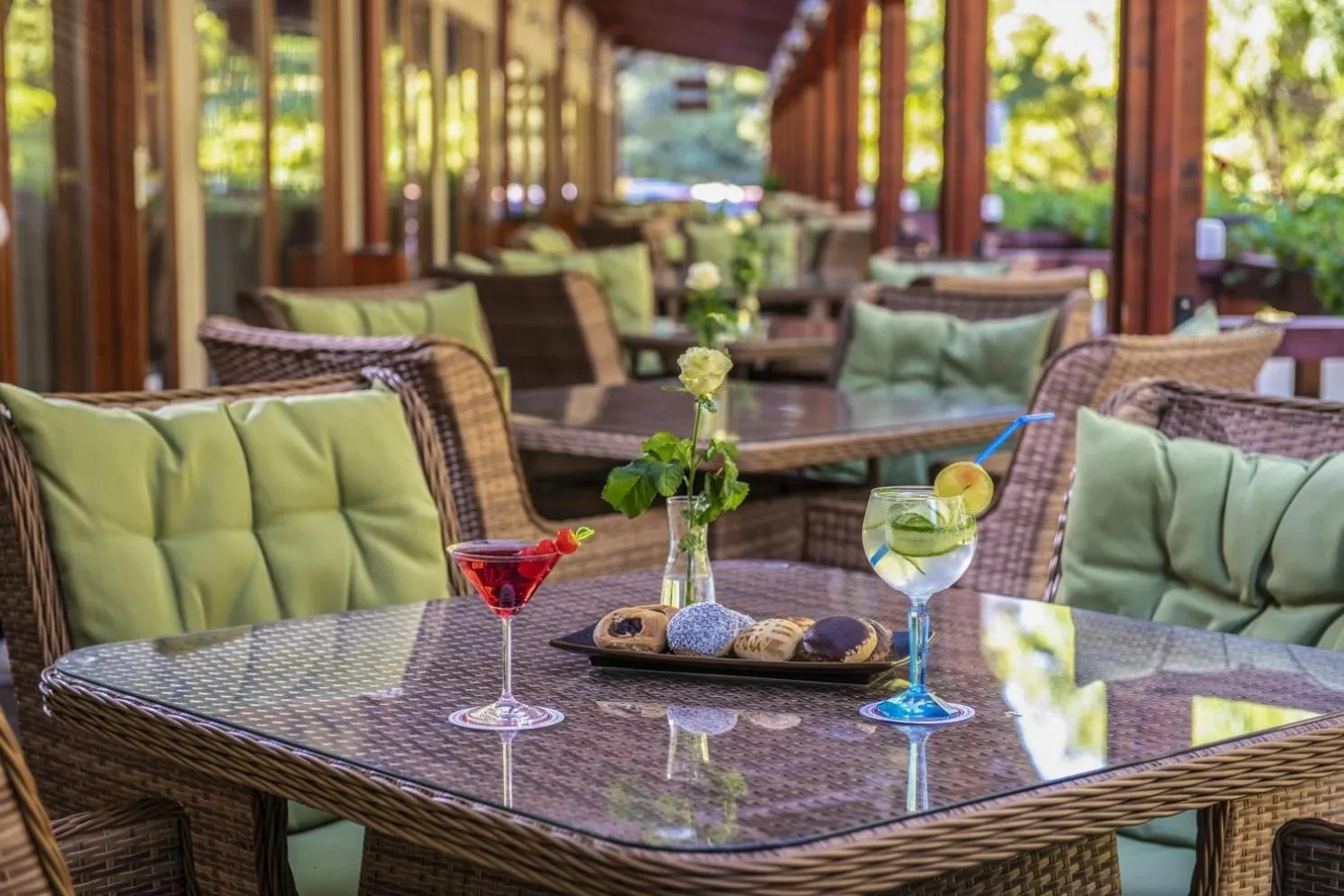 Restaurant/places to eat in Erdőspuszta Club Hotel Fenyves