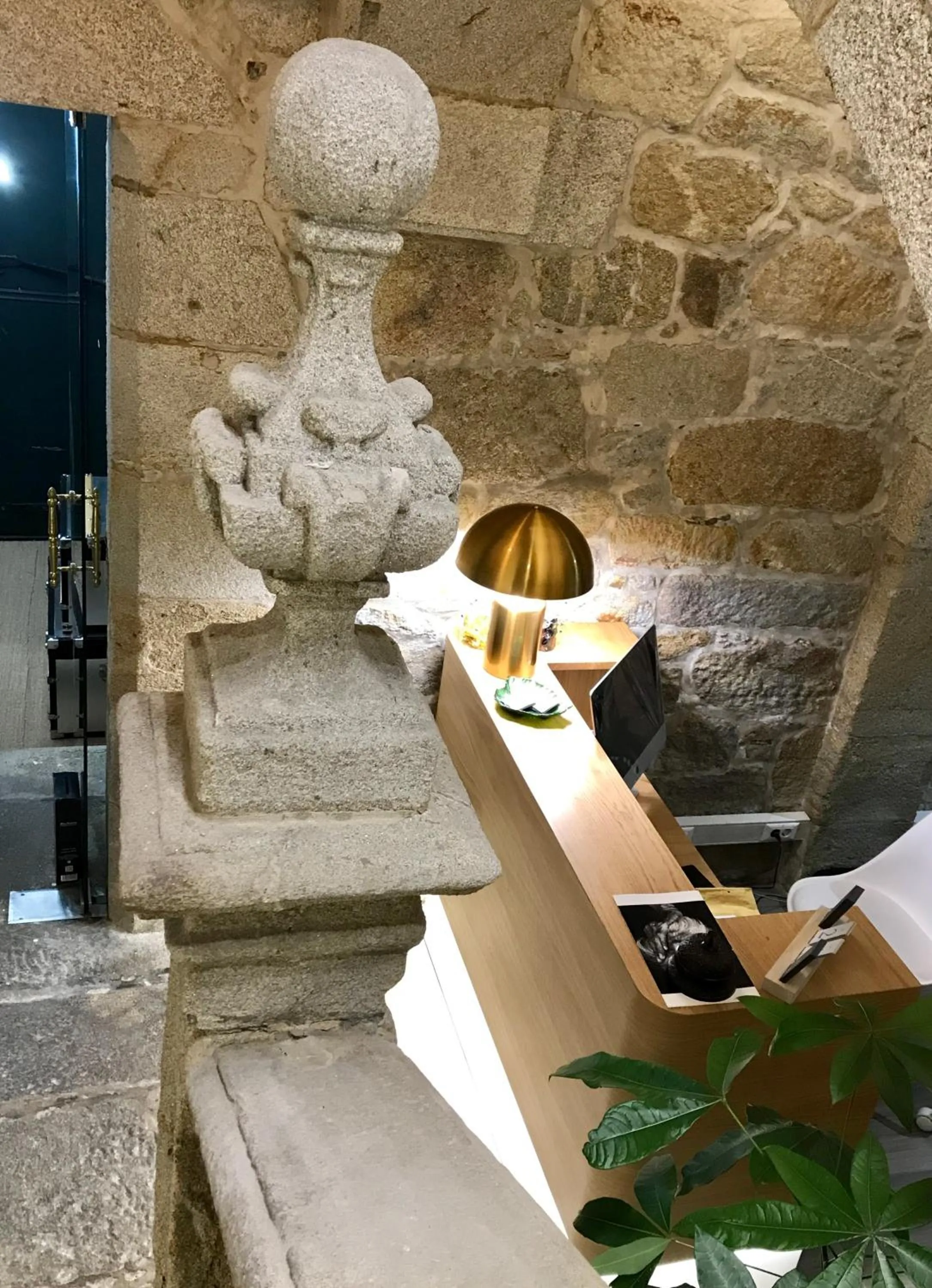 Lobby or reception in Pazo de Mendoza