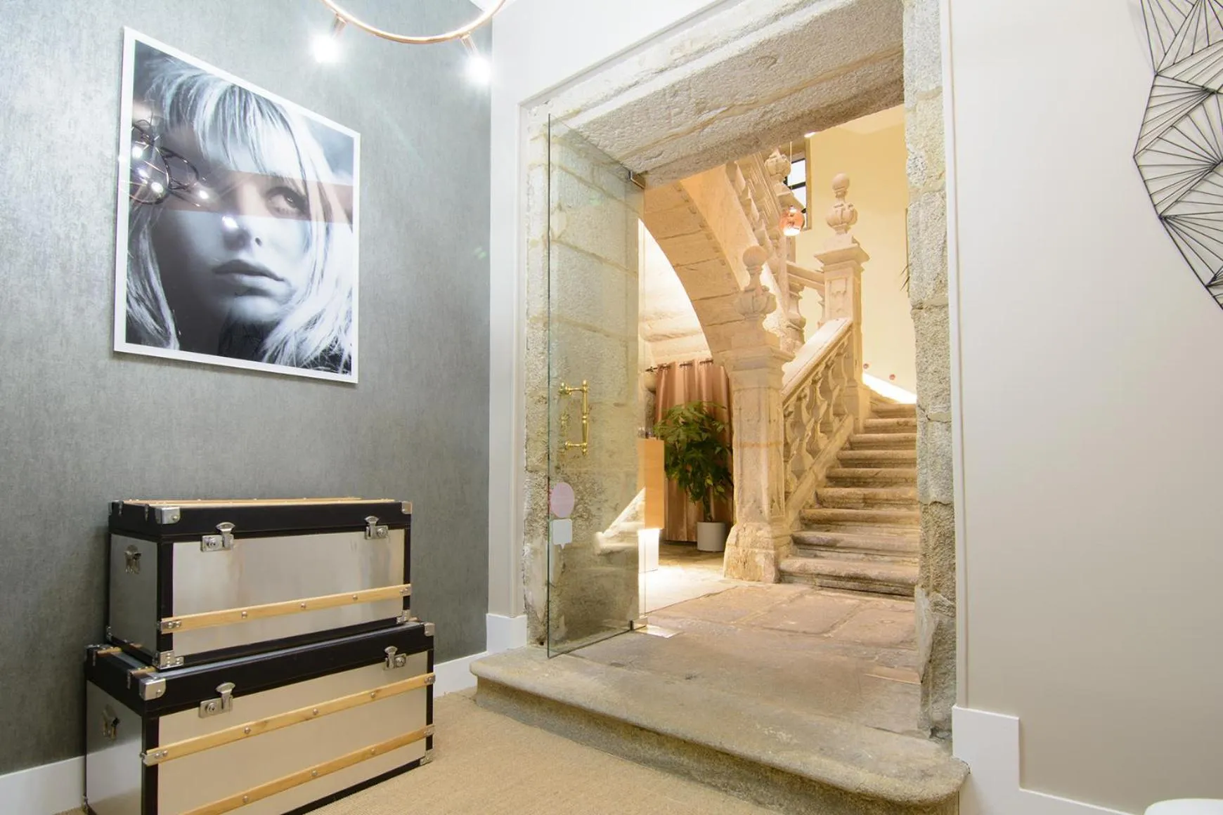 Lobby or reception in Pazo de Mendoza