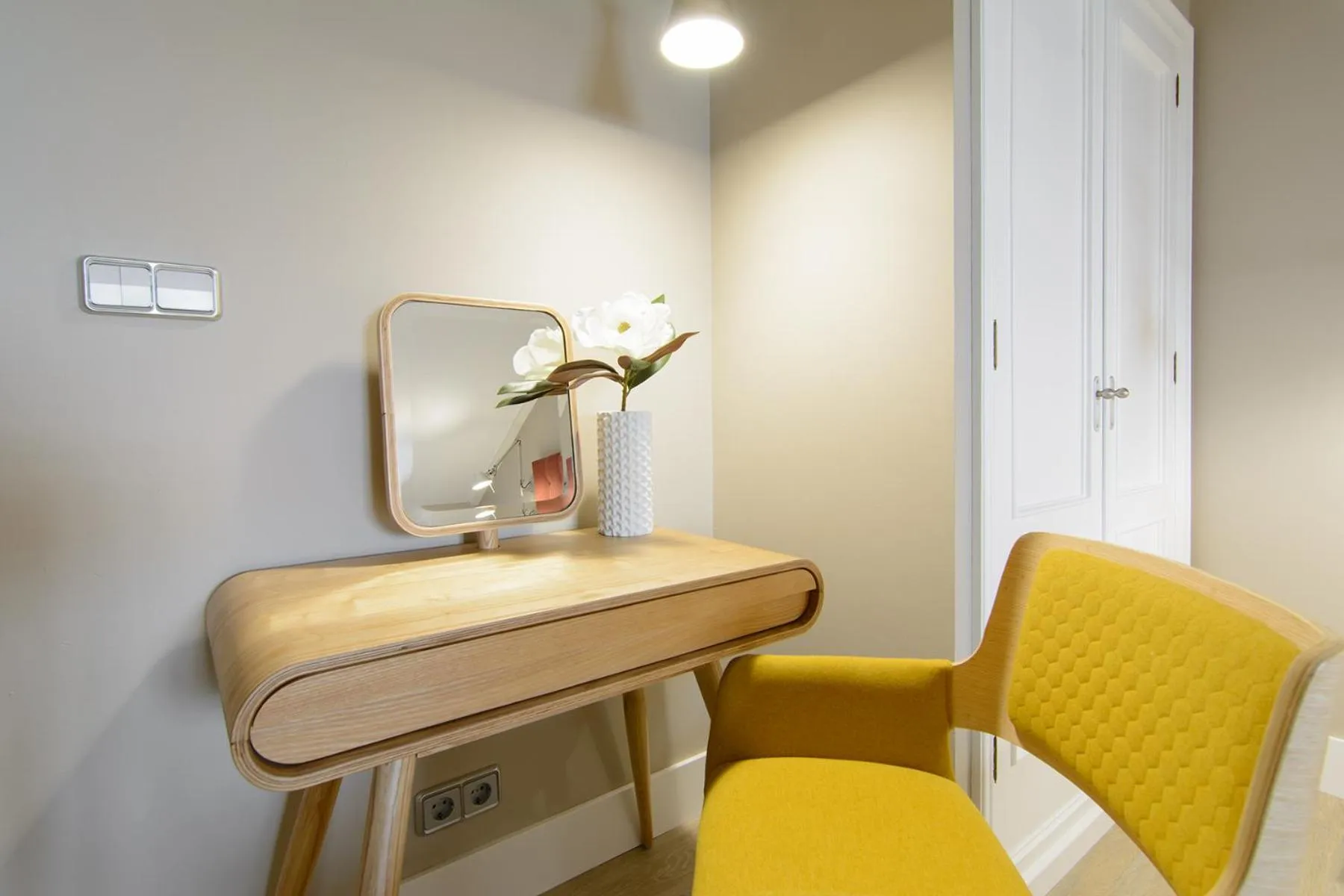 Seating area in Pazo de Mendoza