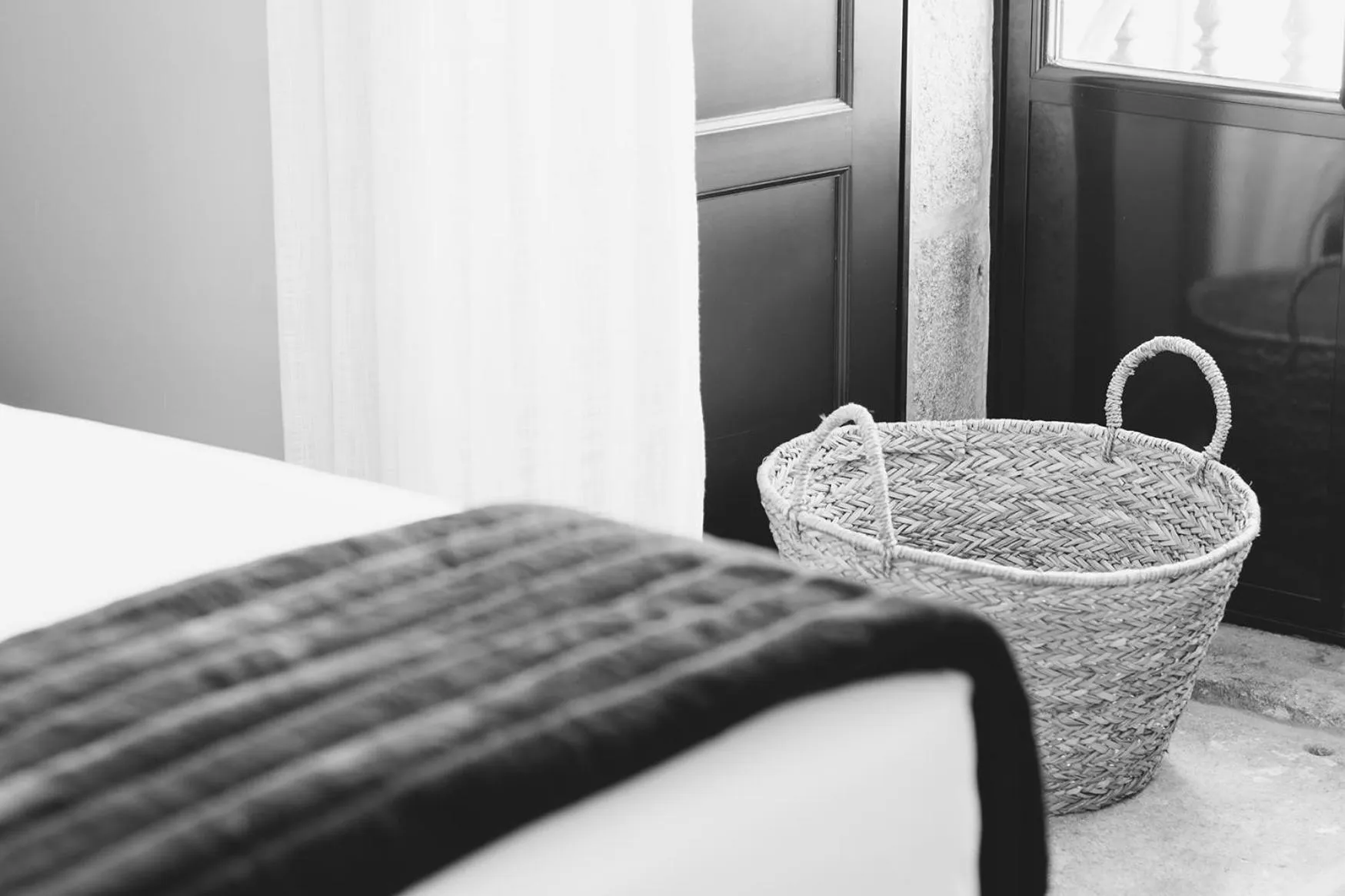 Bed in Pazo de Mendoza