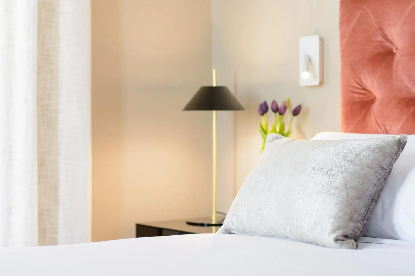 Bed in Pazo de Mendoza