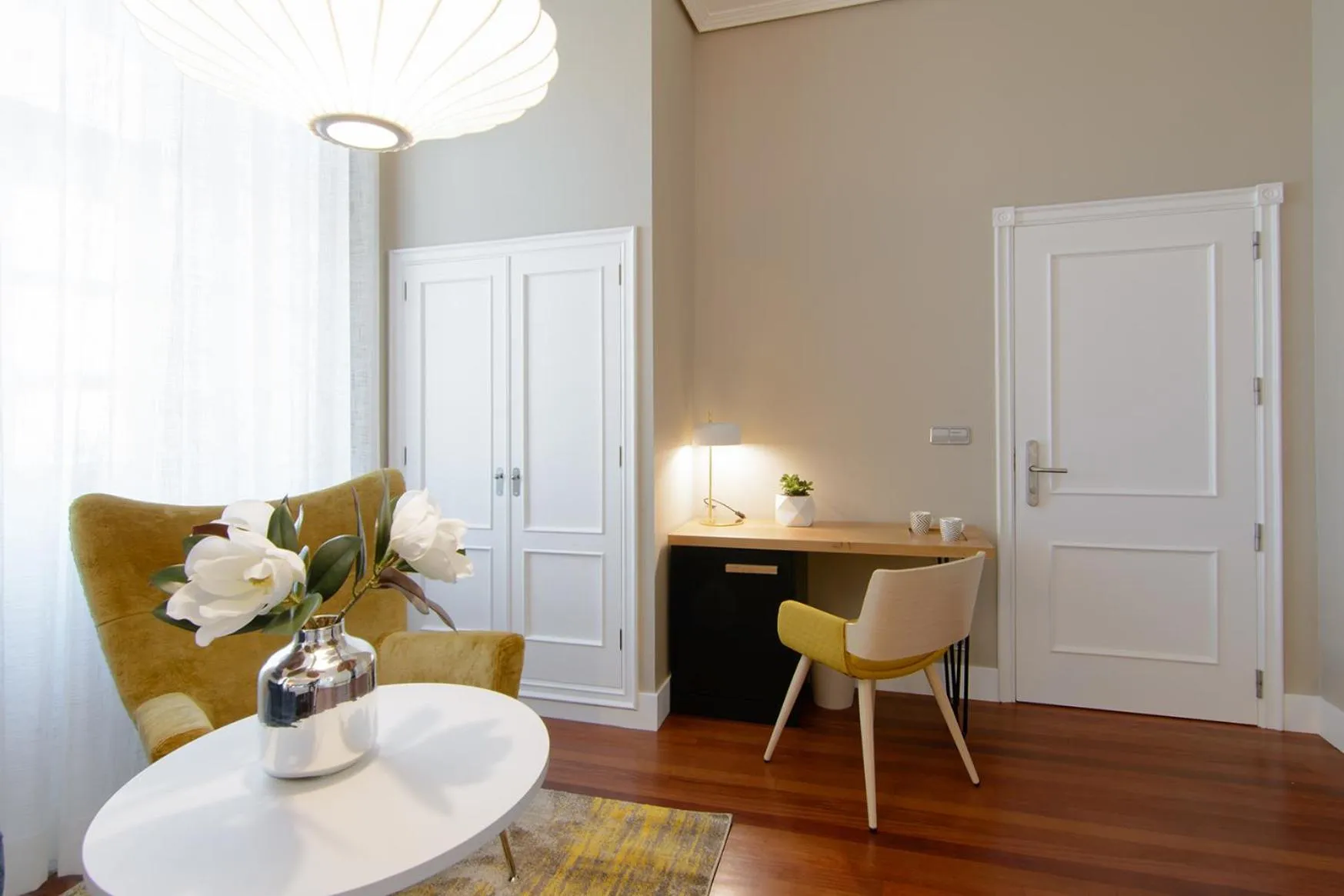 Bedroom in Pazo de Mendoza