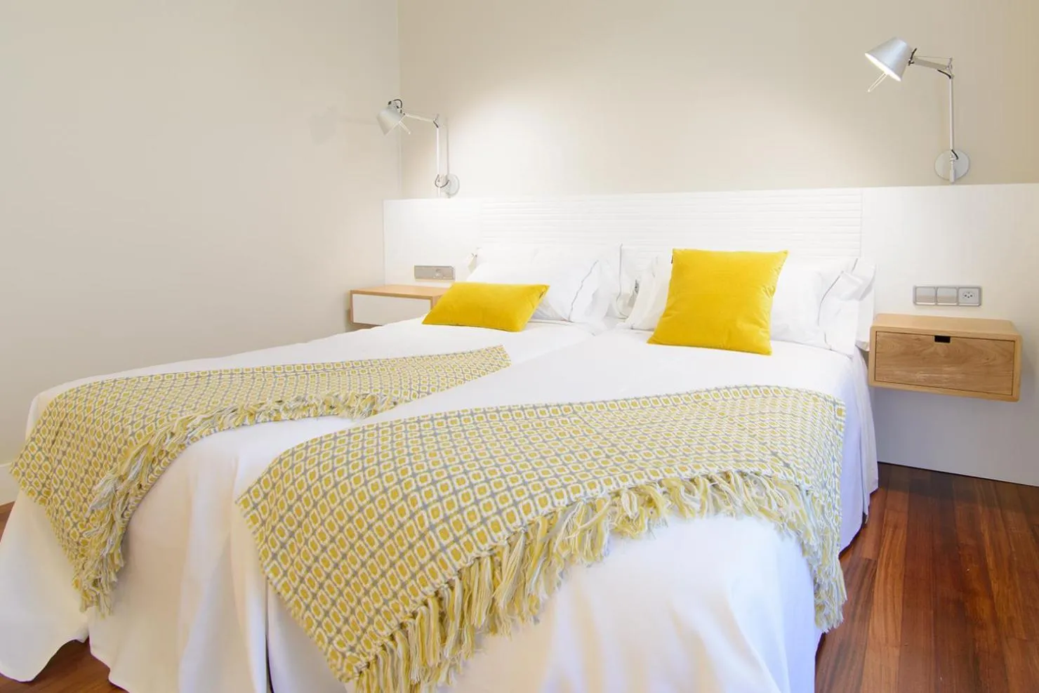 Bed in Pazo de Mendoza