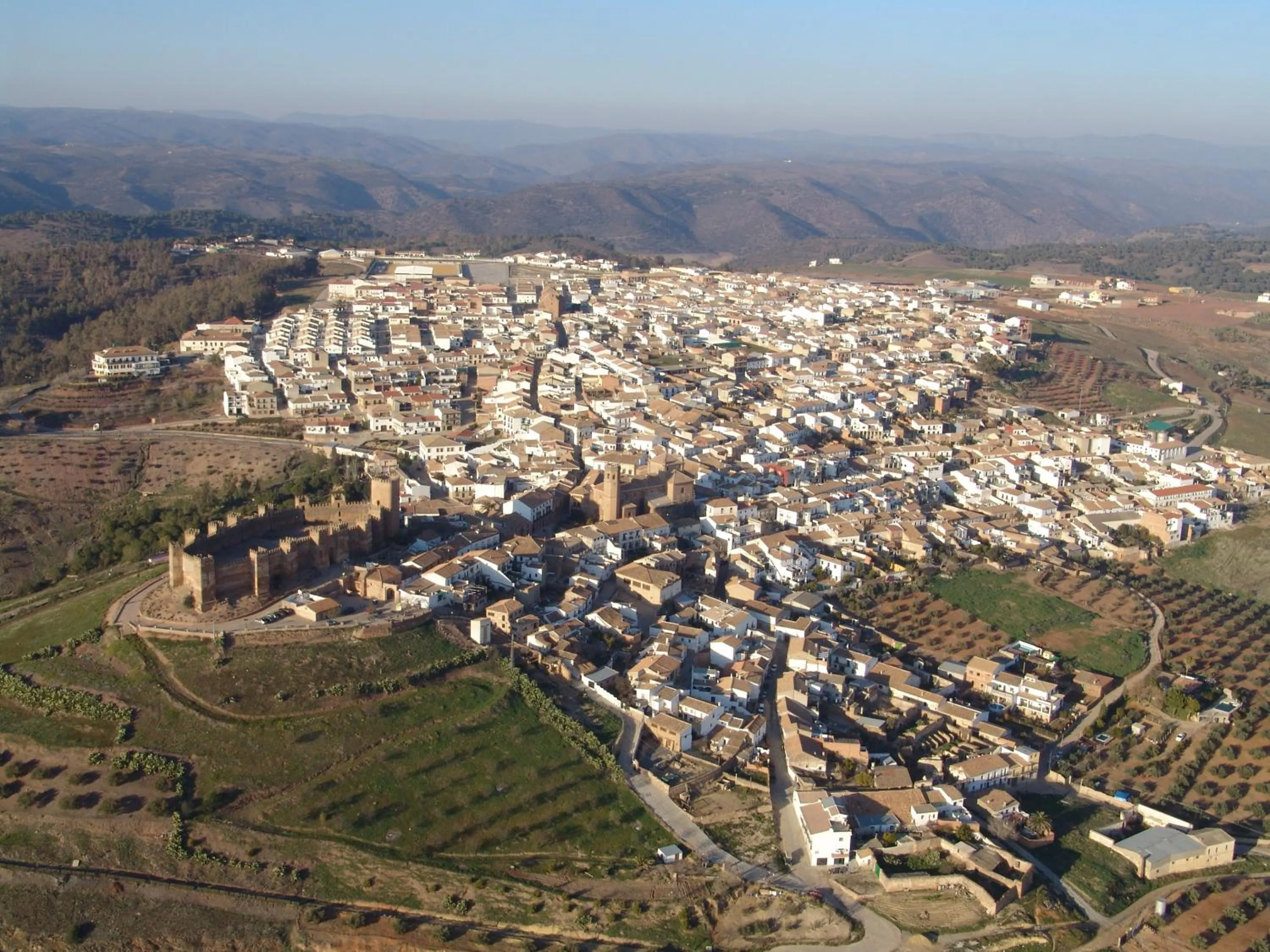 Property building in Hotel Restaurante Baños