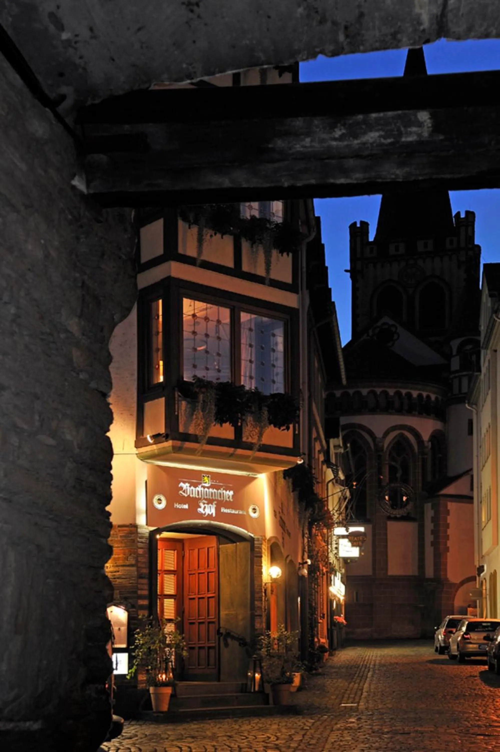 Facade/entrance in Bacharacher Hof