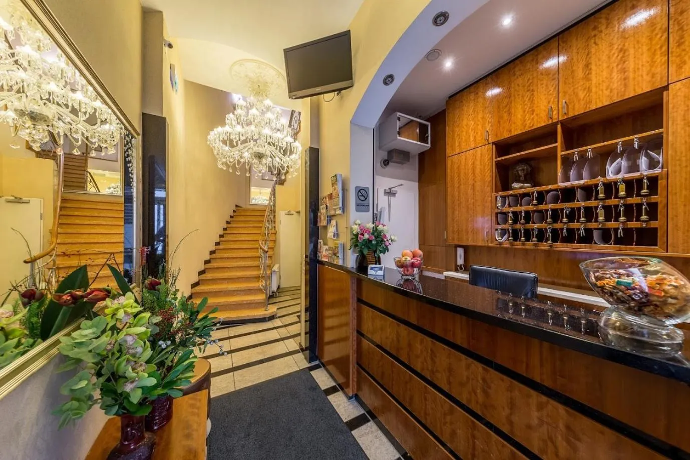 Lobby or reception in Hotel Expo Frankfurt City Centre - Self Check-In