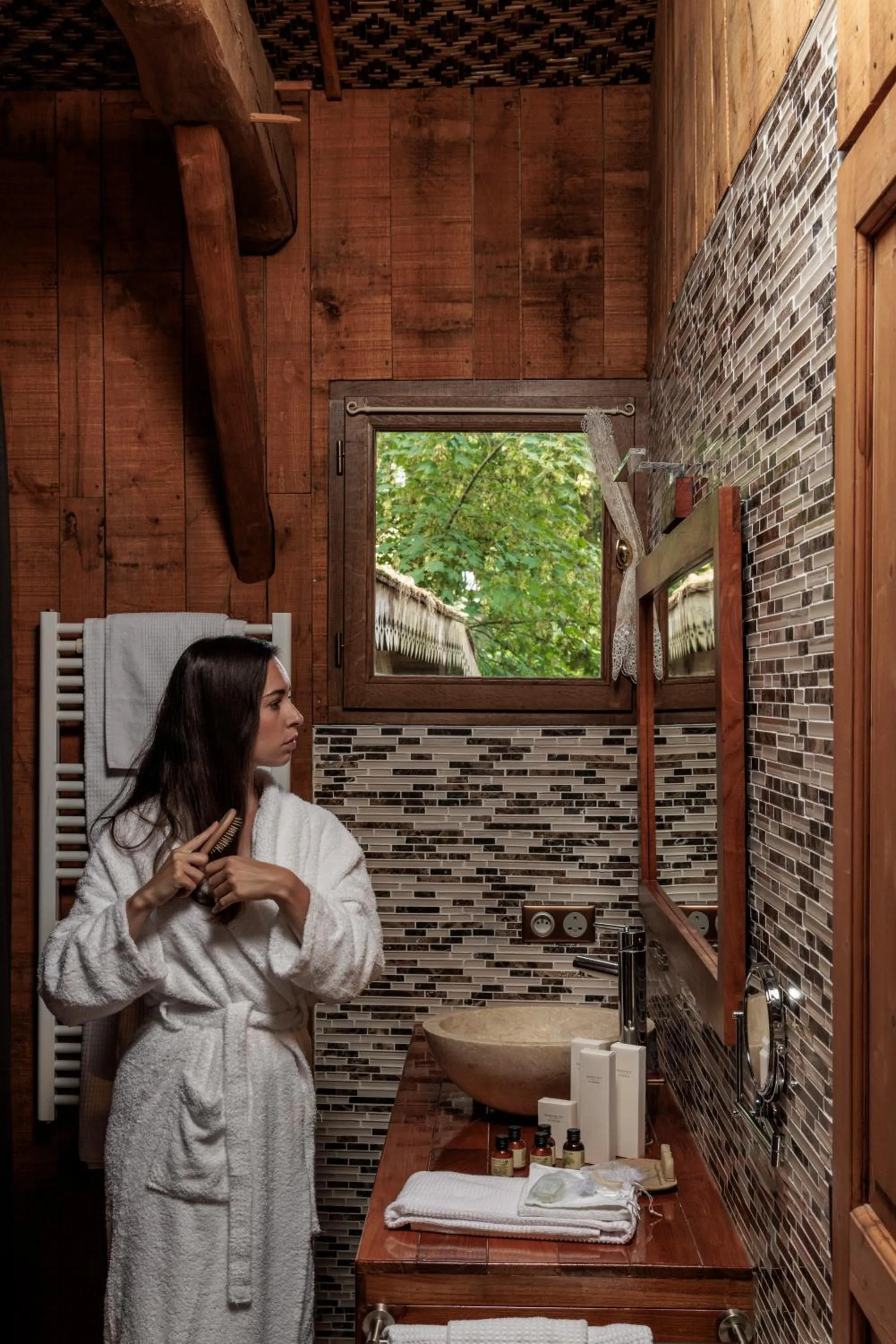 Bathroom in Chateau Du Boisniard