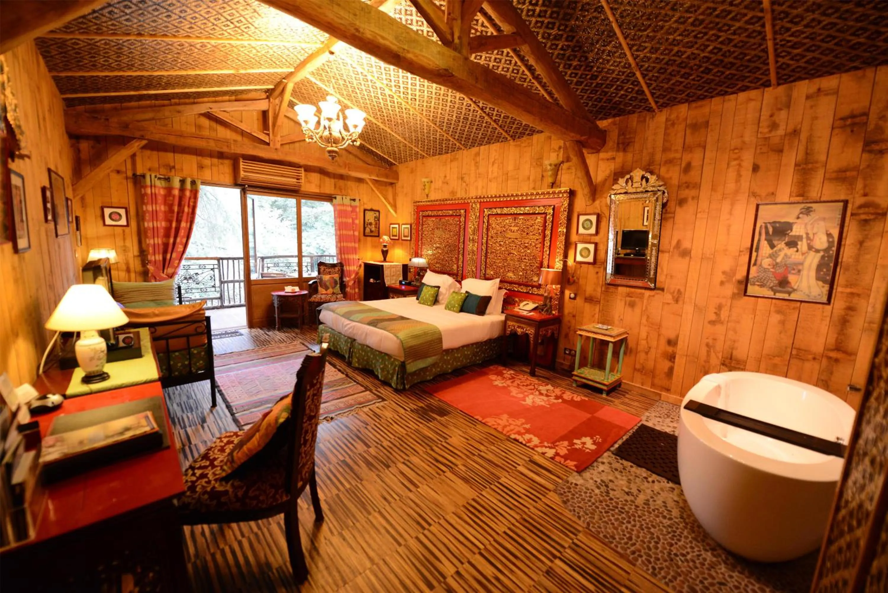 Bedroom, Bed in Domaine du Boisniard