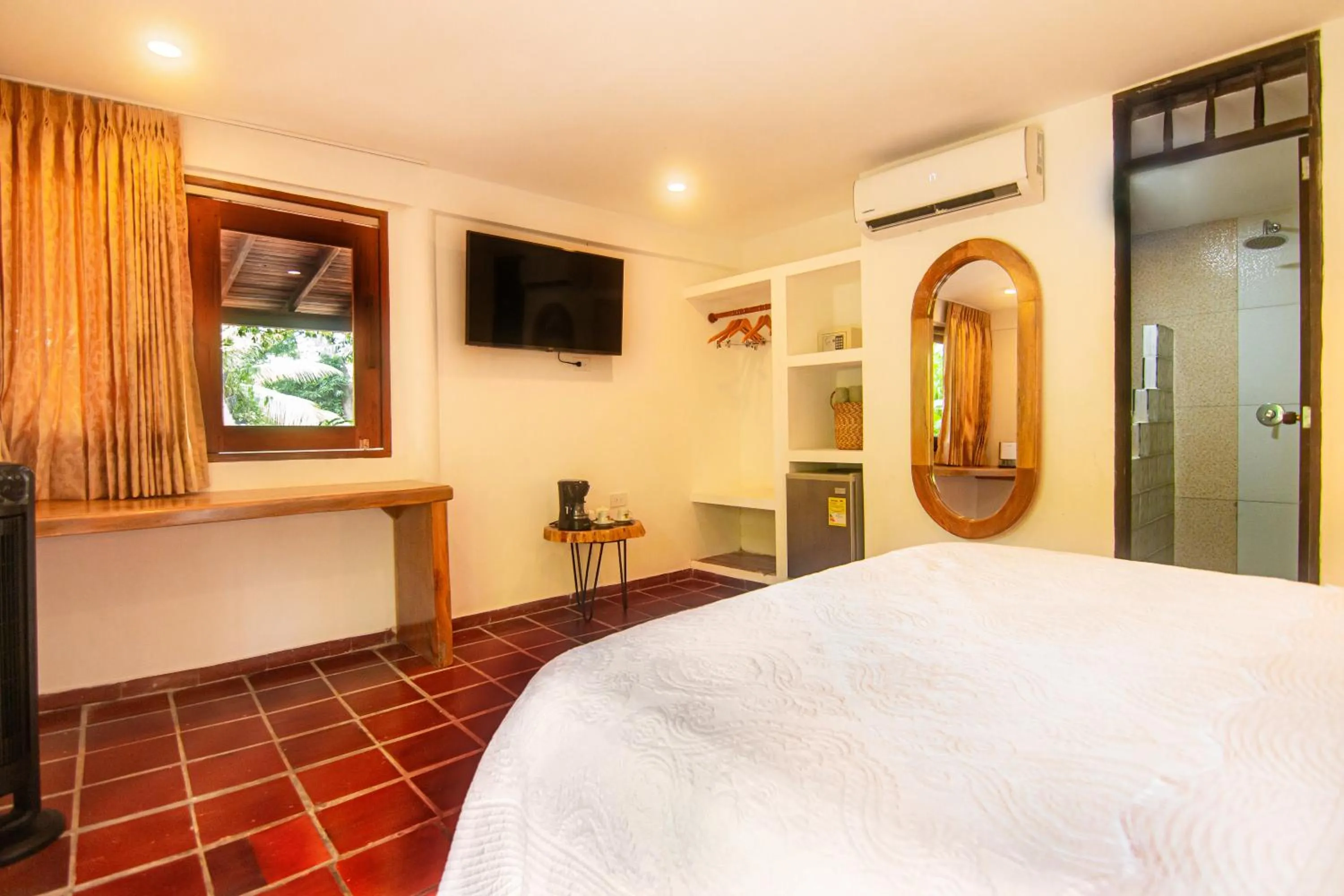 Decorative detail, Bed in Portales del Tayrona Garden Hotel