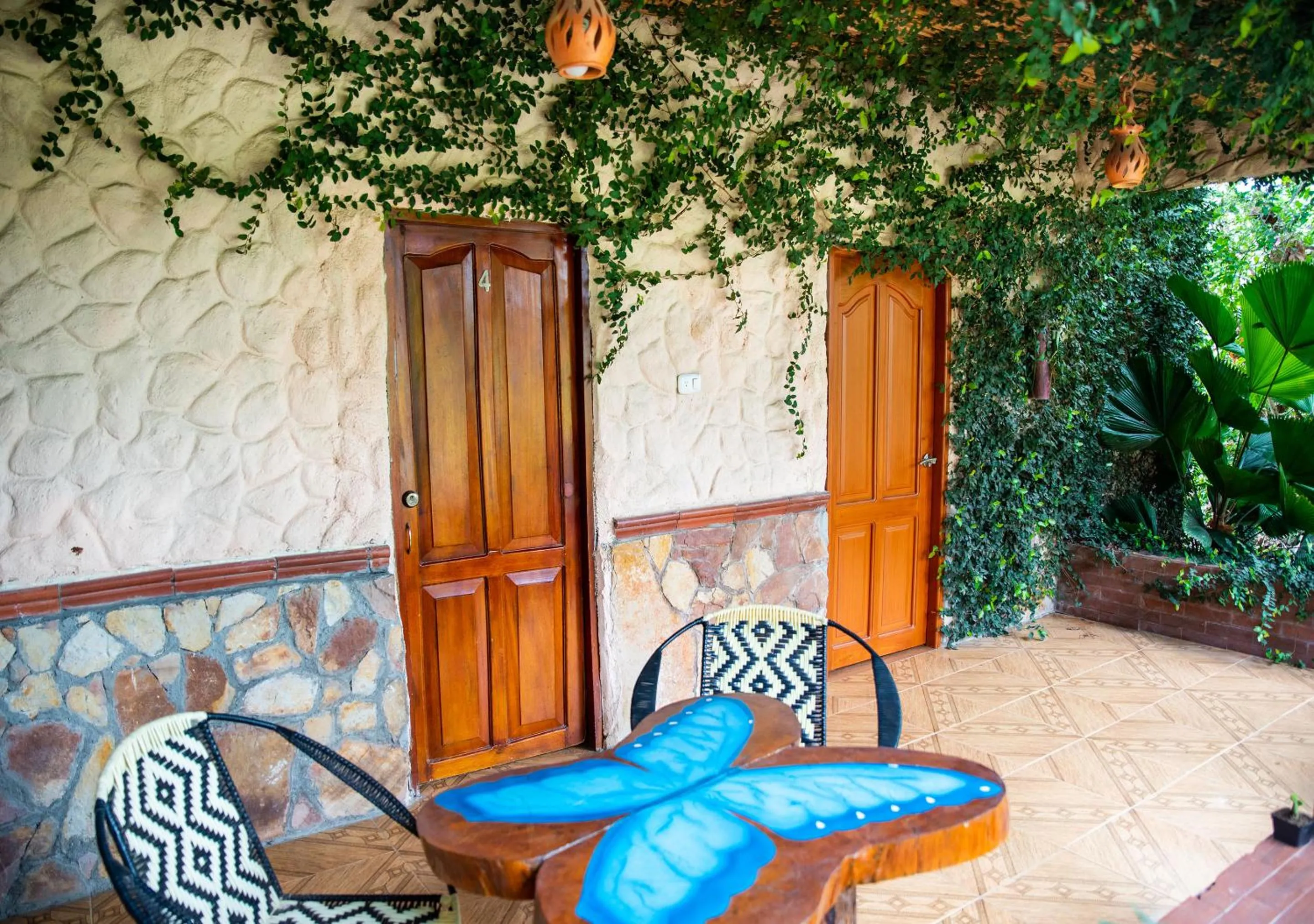 Seating area in Portales del Tayrona Garden Hotel