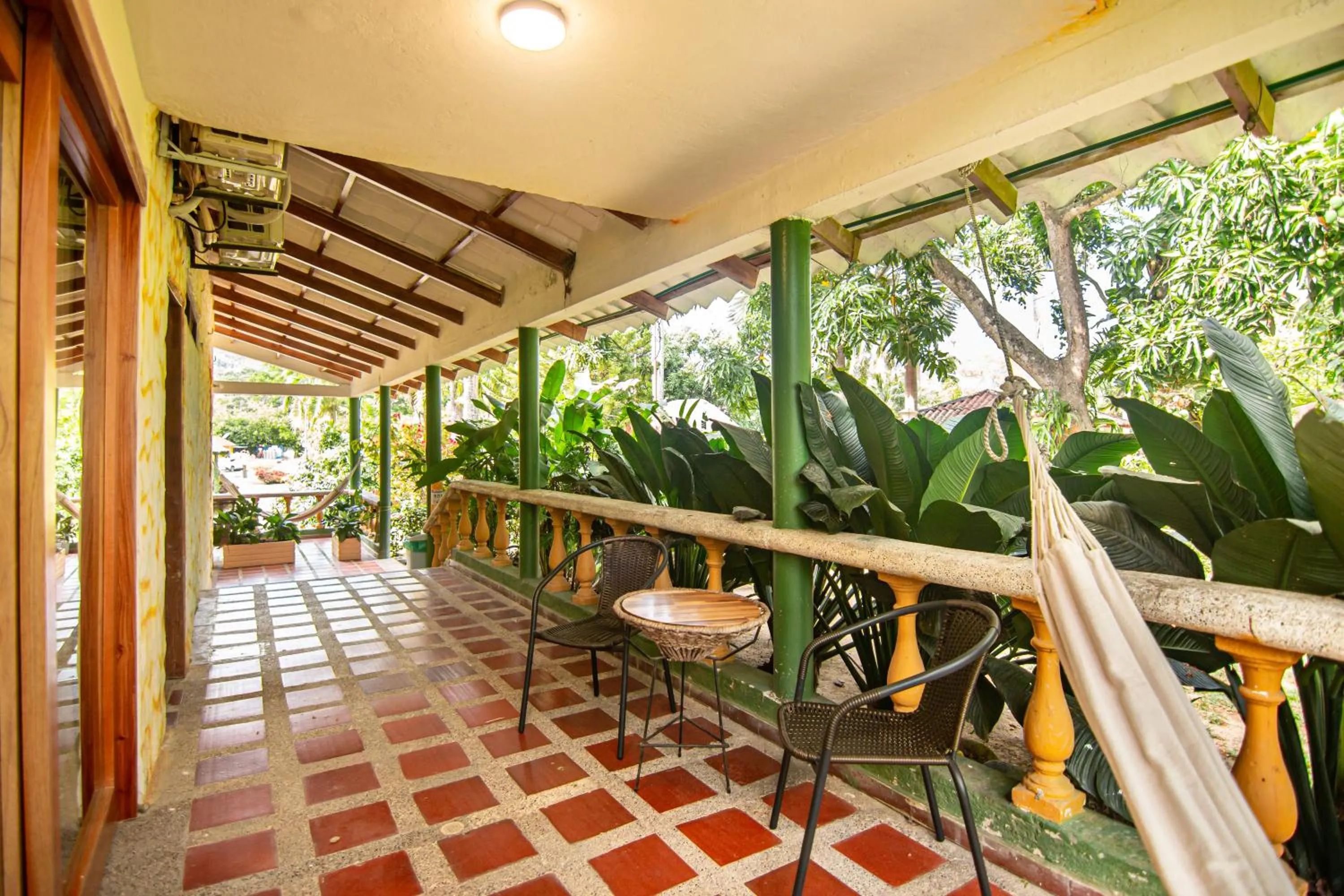 Balcony/Terrace in Portales del Tayrona Garden Hotel