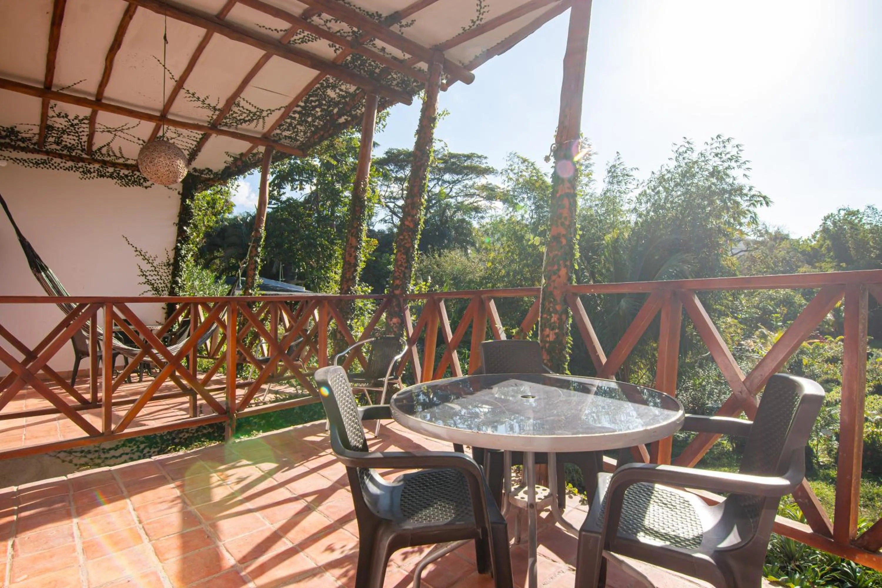 Balcony/Terrace in Portales del Tayrona Garden Hotel