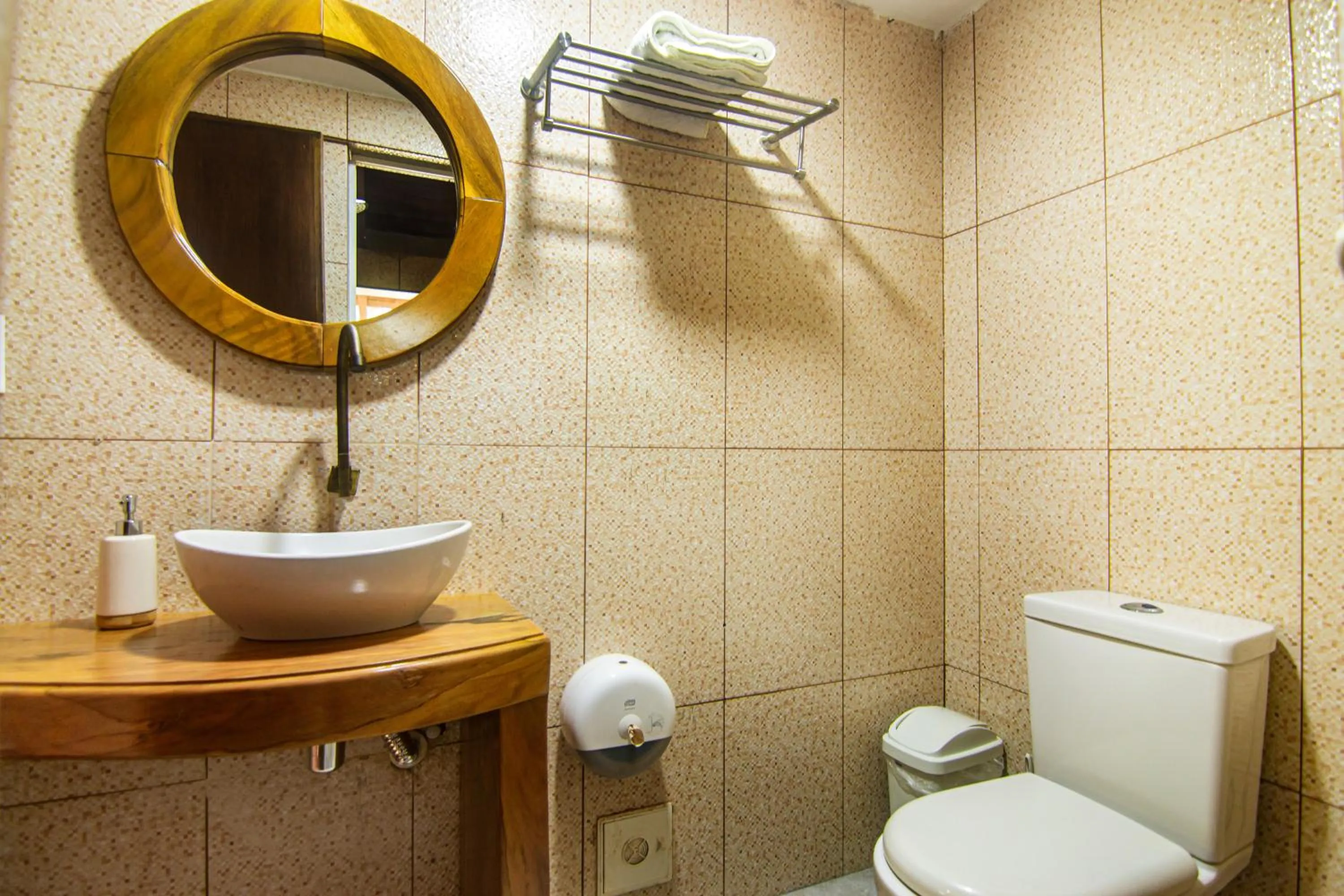 Bathroom in Portales del Tayrona Garden Hotel