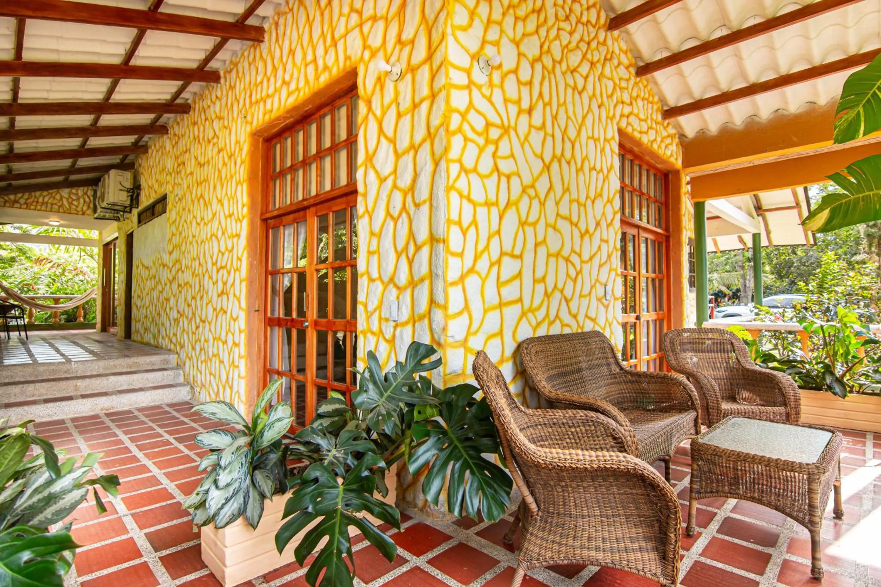 Balcony/Terrace in Portales del Tayrona Garden Hotel