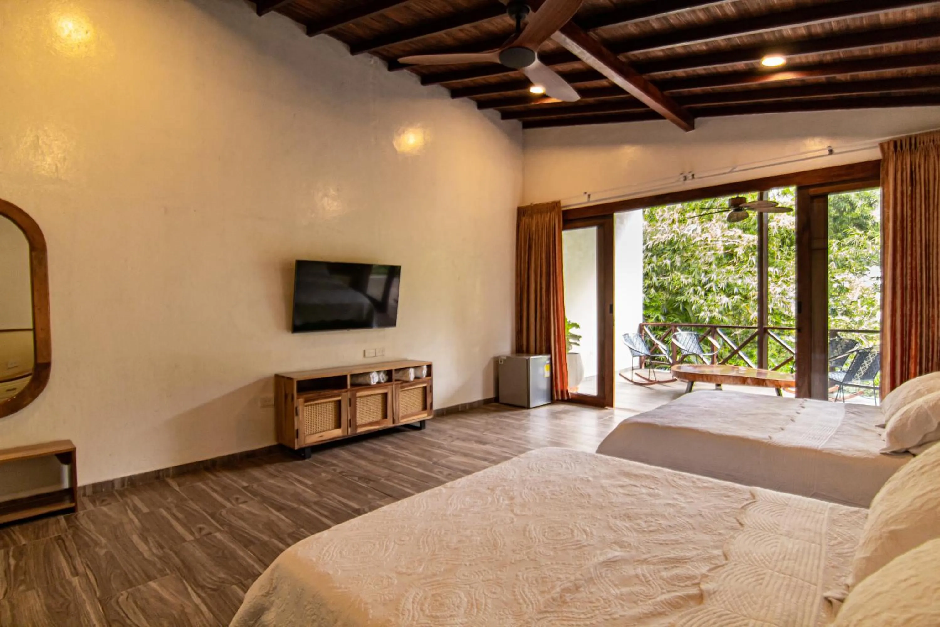 Photo of the whole room, Bed in Portales del Tayrona Garden Hotel