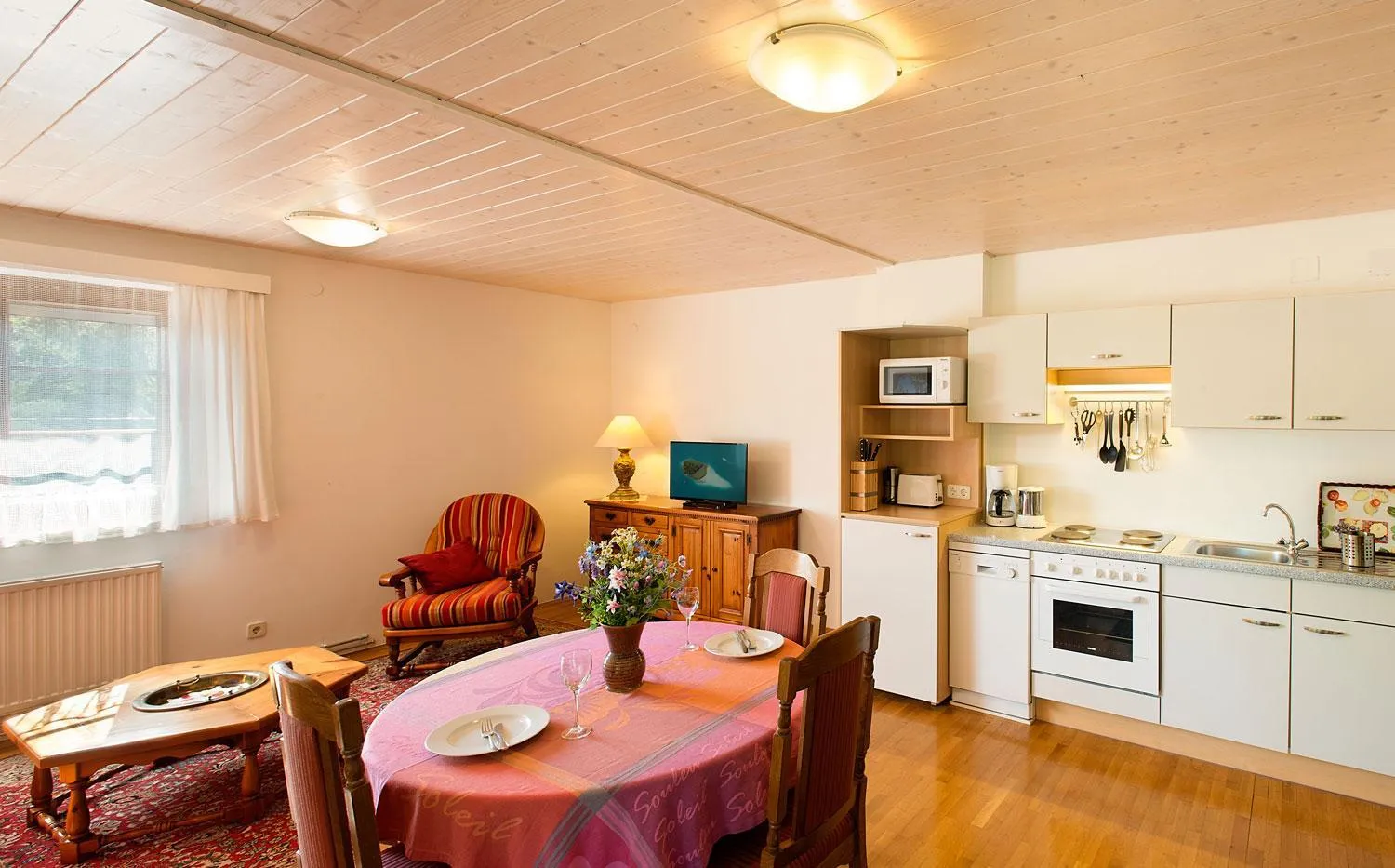 Kitchen or kitchenette in Haus Elisabeth, Appartements