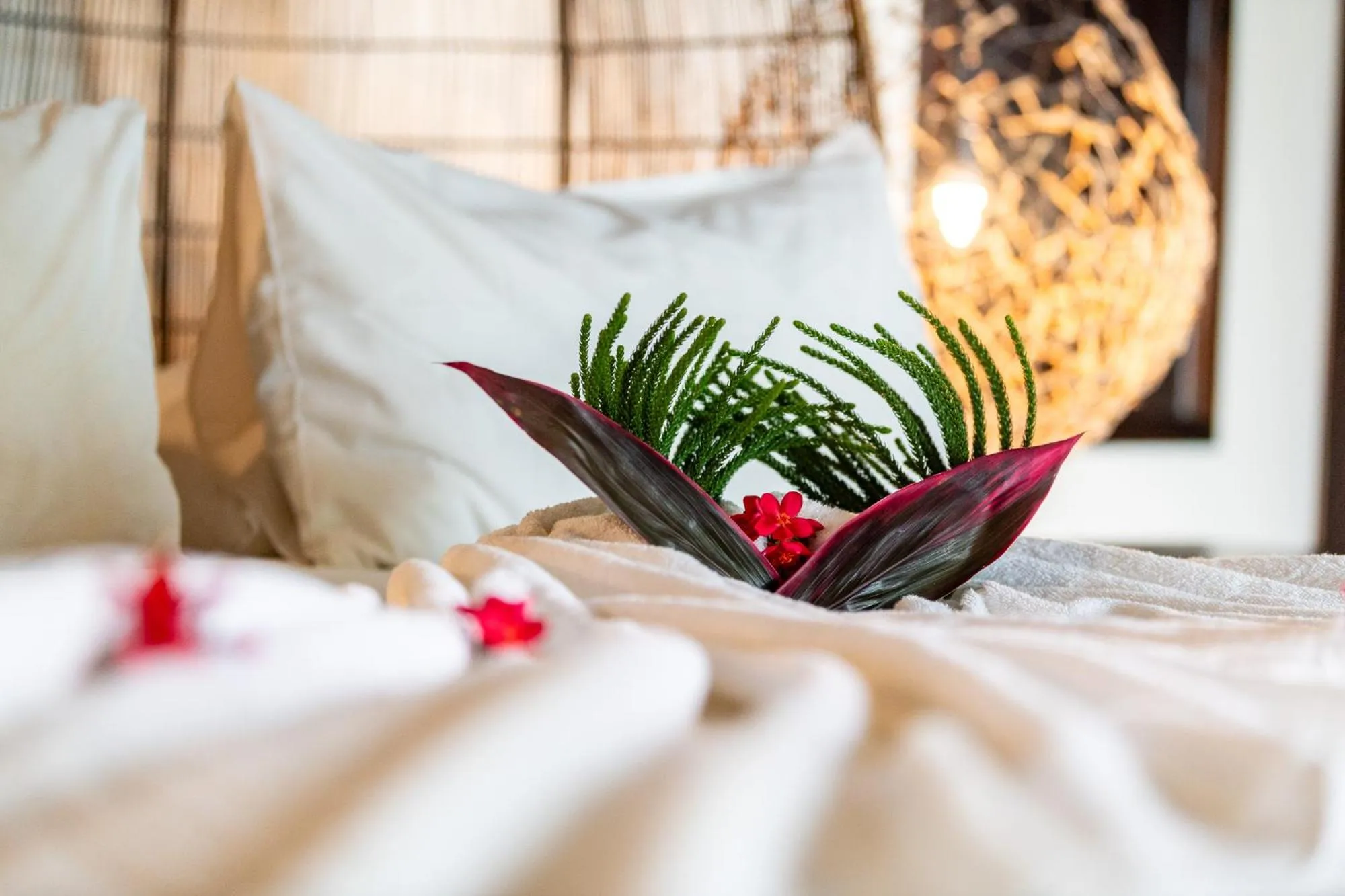 Decorative detail, Bed in Protea Hotel by Marriott Zambezi River Lodge
