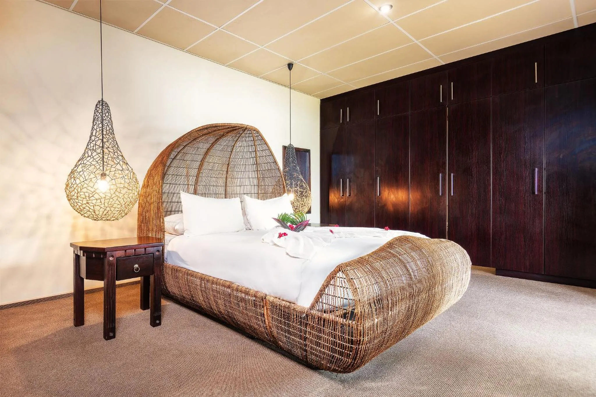 Photo of the whole room, Bed in Protea Hotel by Marriott Zambezi River Lodge