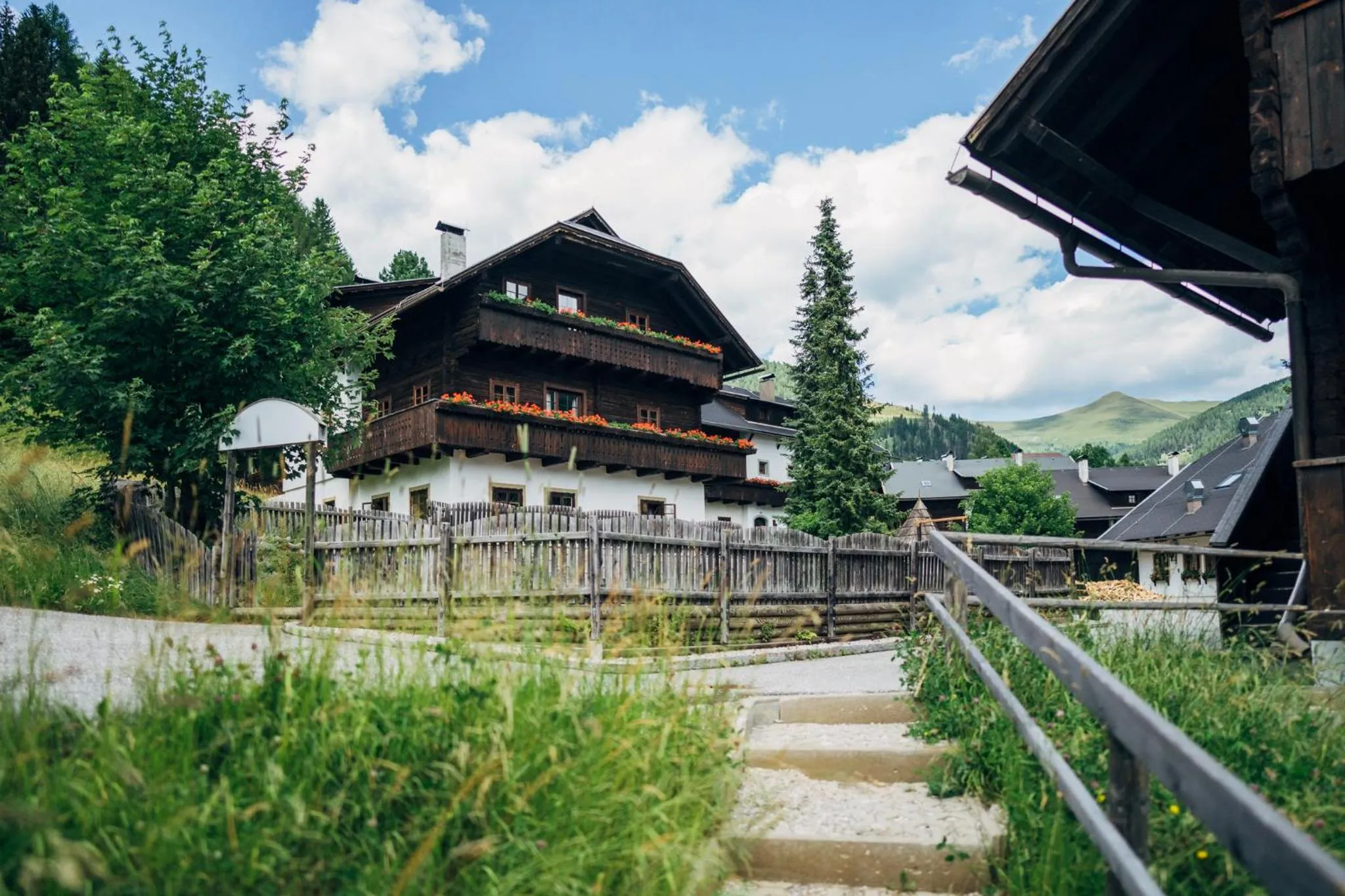 Property building in Slow Travel Resort Kirchleitn - OBERKIRCHLEITN