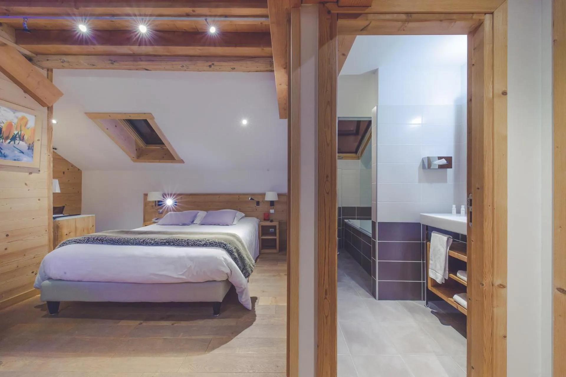 Bed in Fleur De Neige Châtel