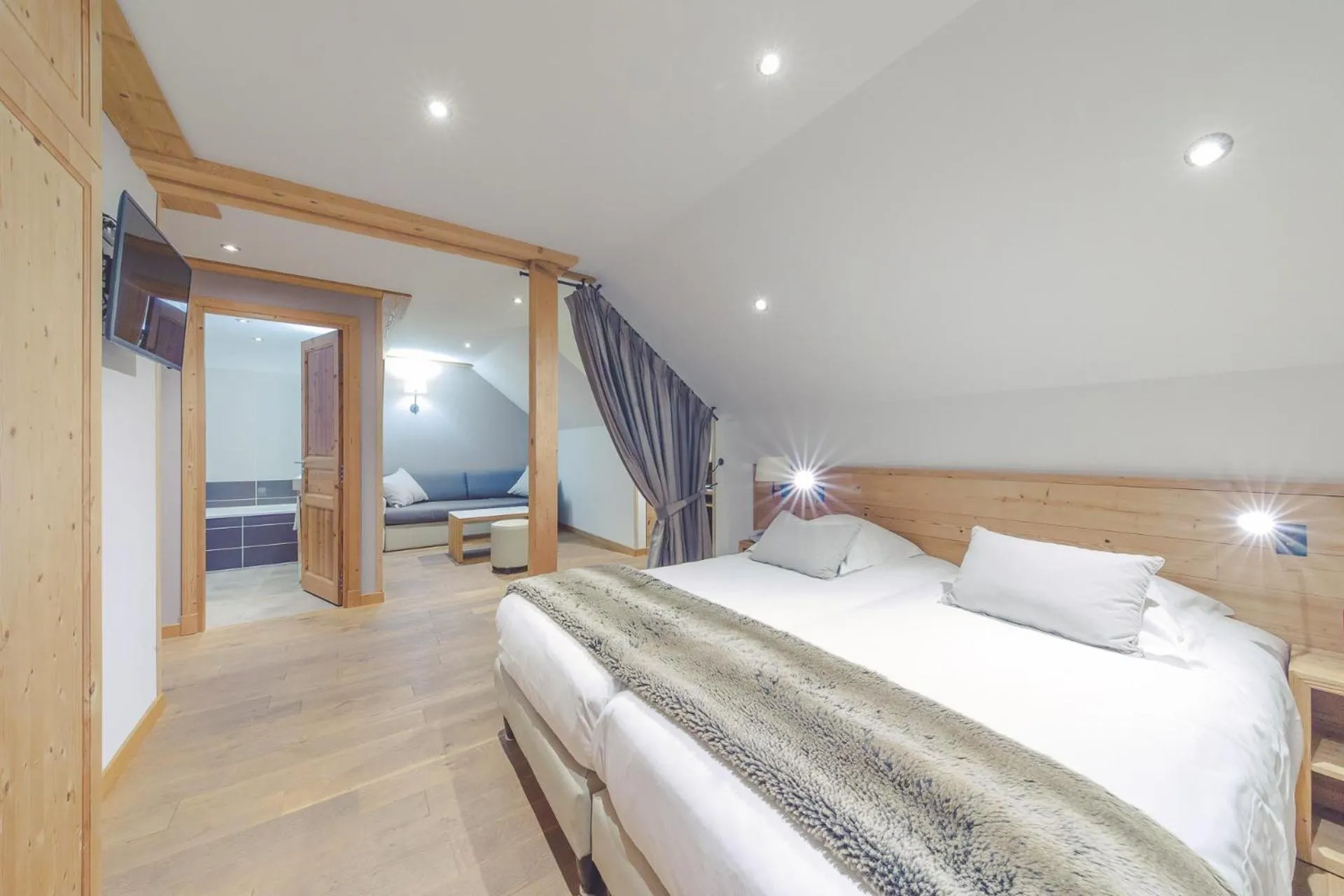 Bed in Fleur De Neige Châtel