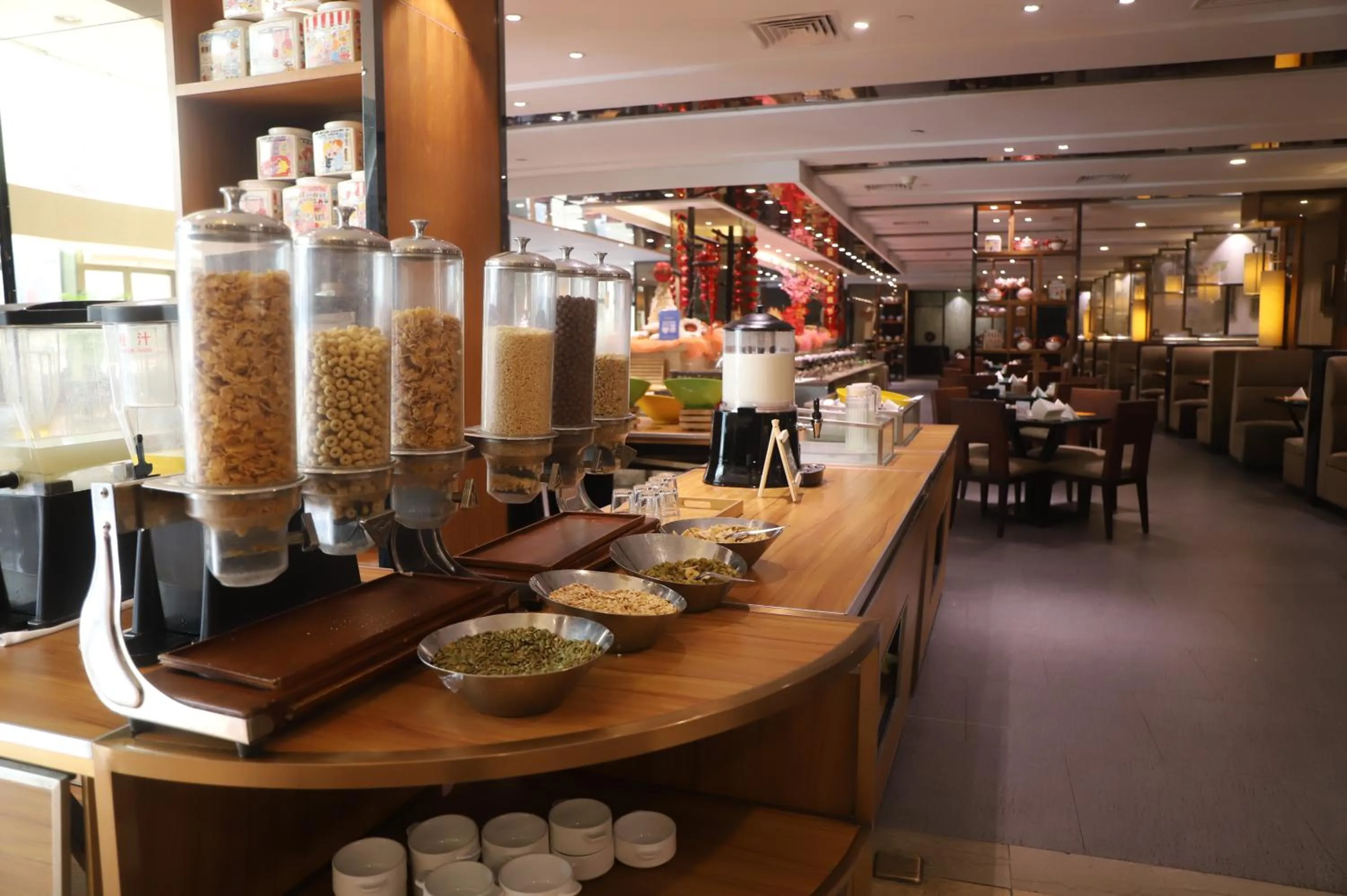 Buffet breakfast in Nanjing Riverside Hote