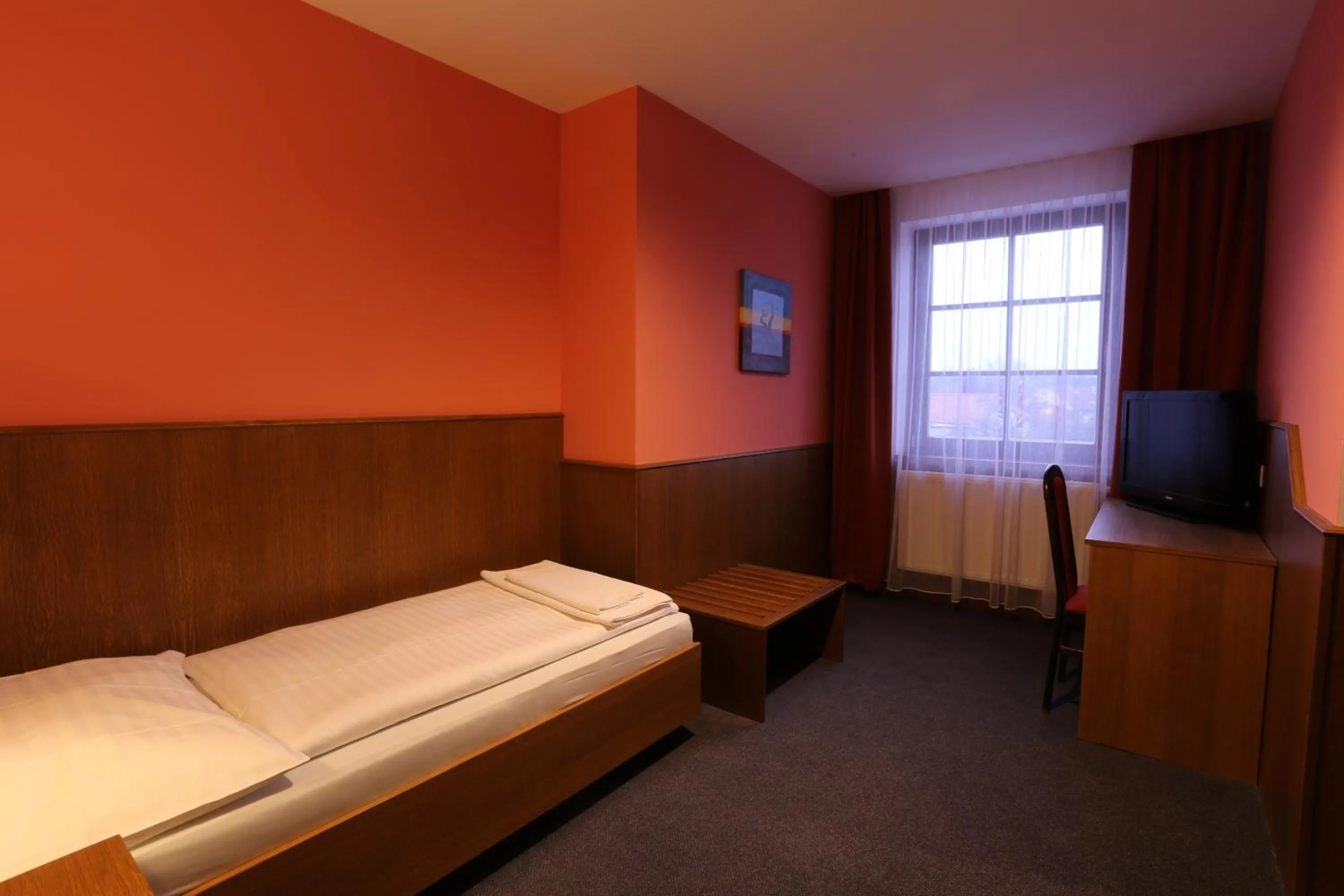 Bedroom, Bed in Hotel Hajčman