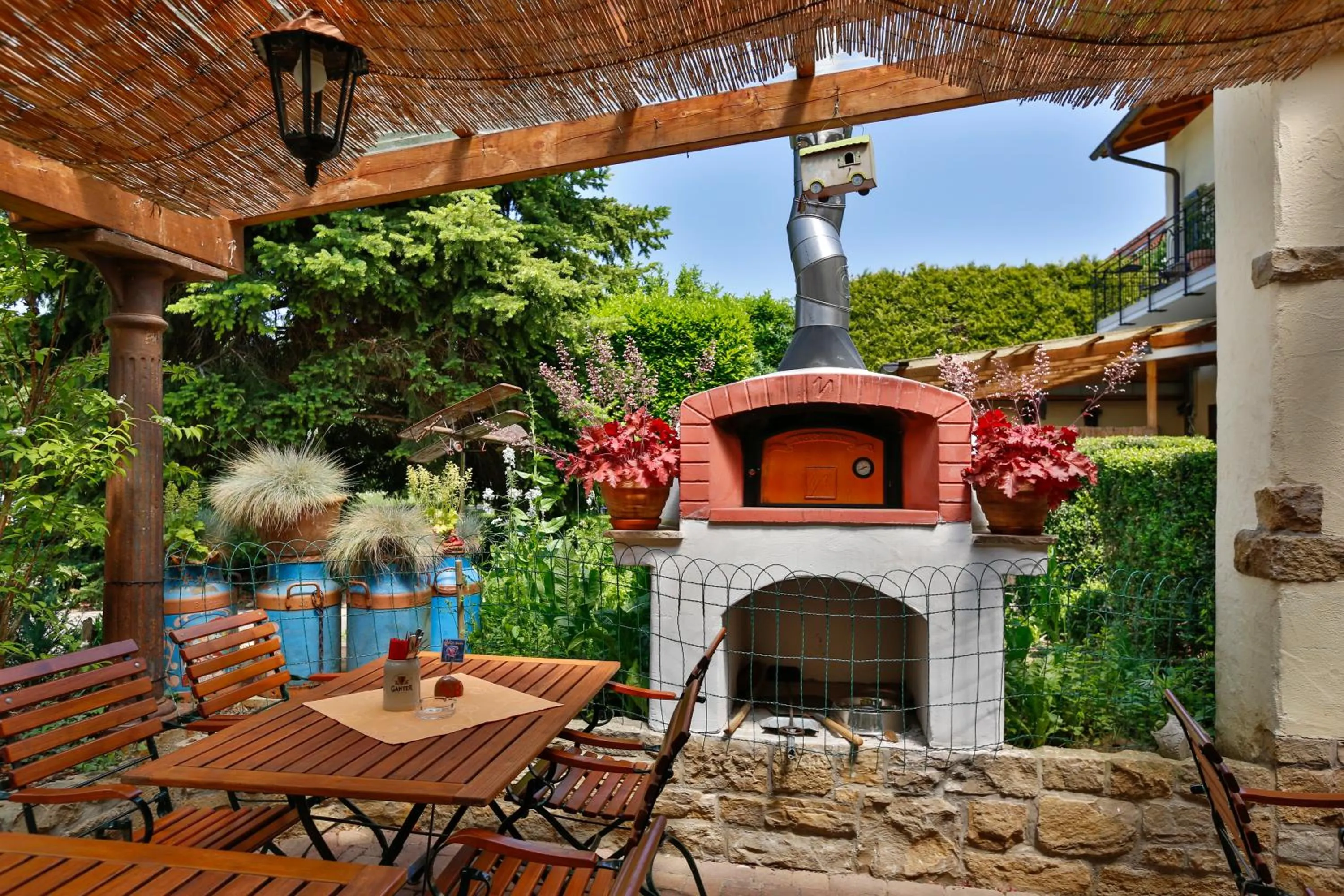 Patio in Hotel-Restaurant zum Ochsen