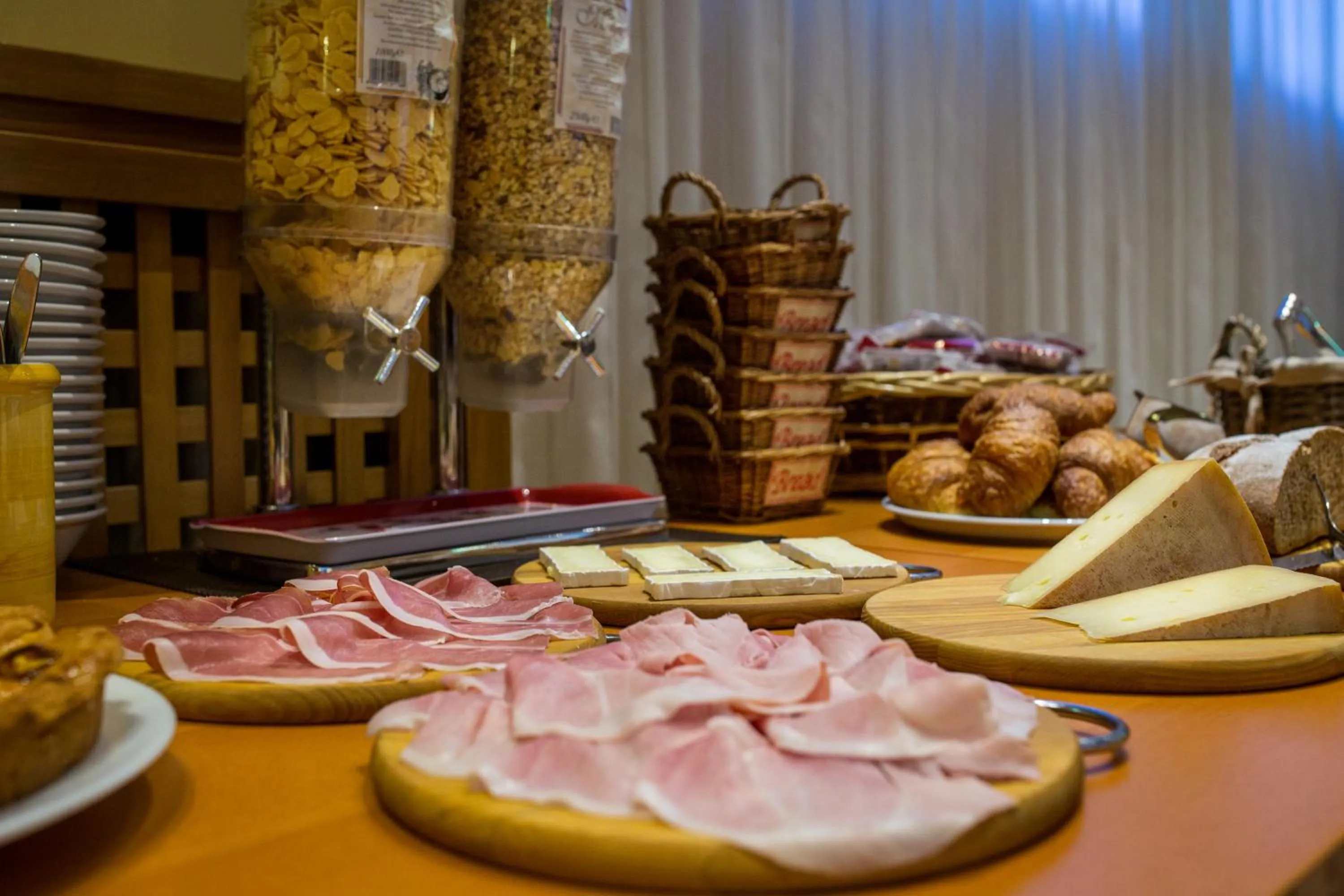 Food close-up in Hotel Roma