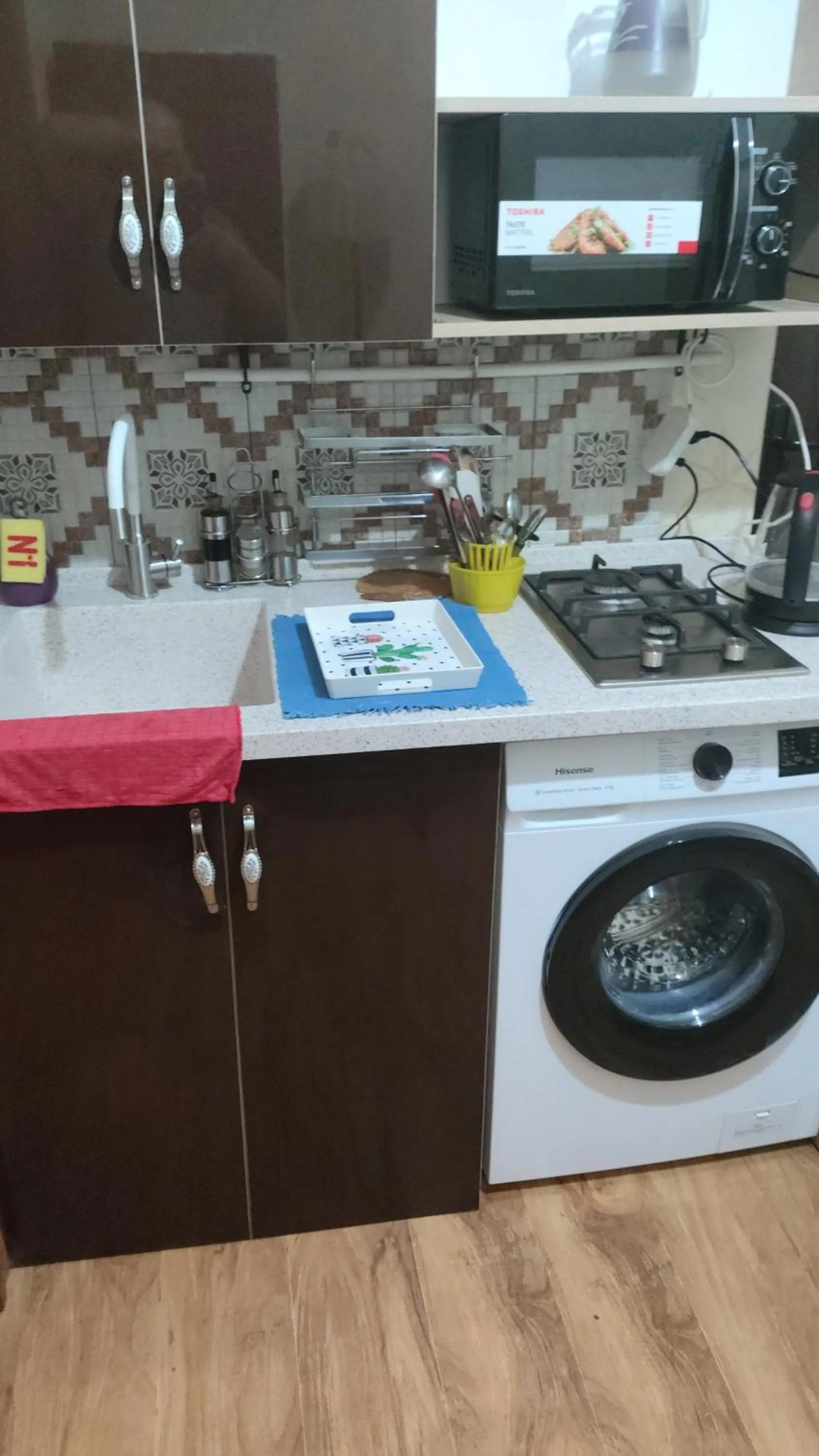 Kitchen or kitchenette in Mia B&B Old Tbilisi