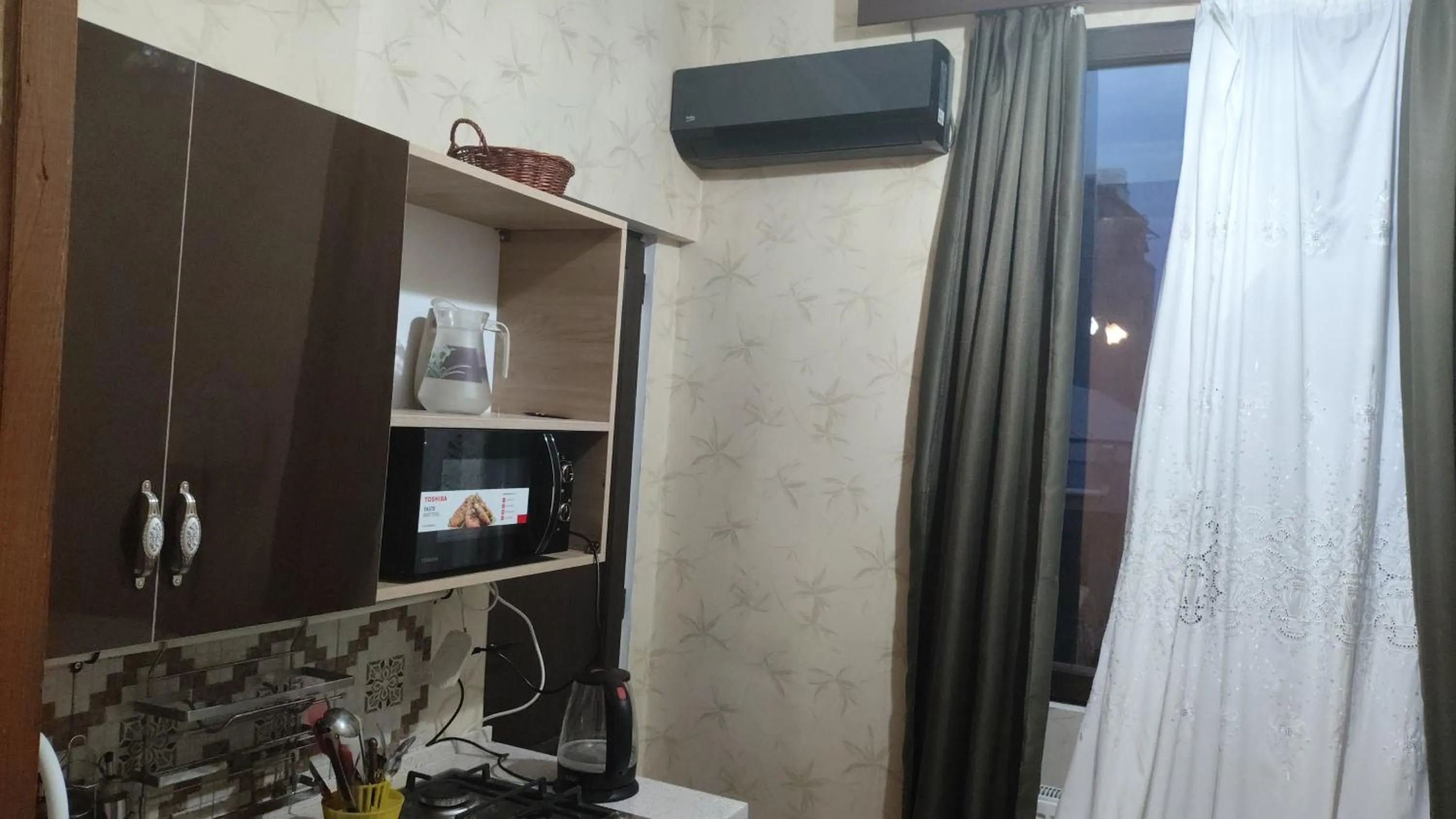 Kitchen or kitchenette in Mia B&B Old Tbilisi